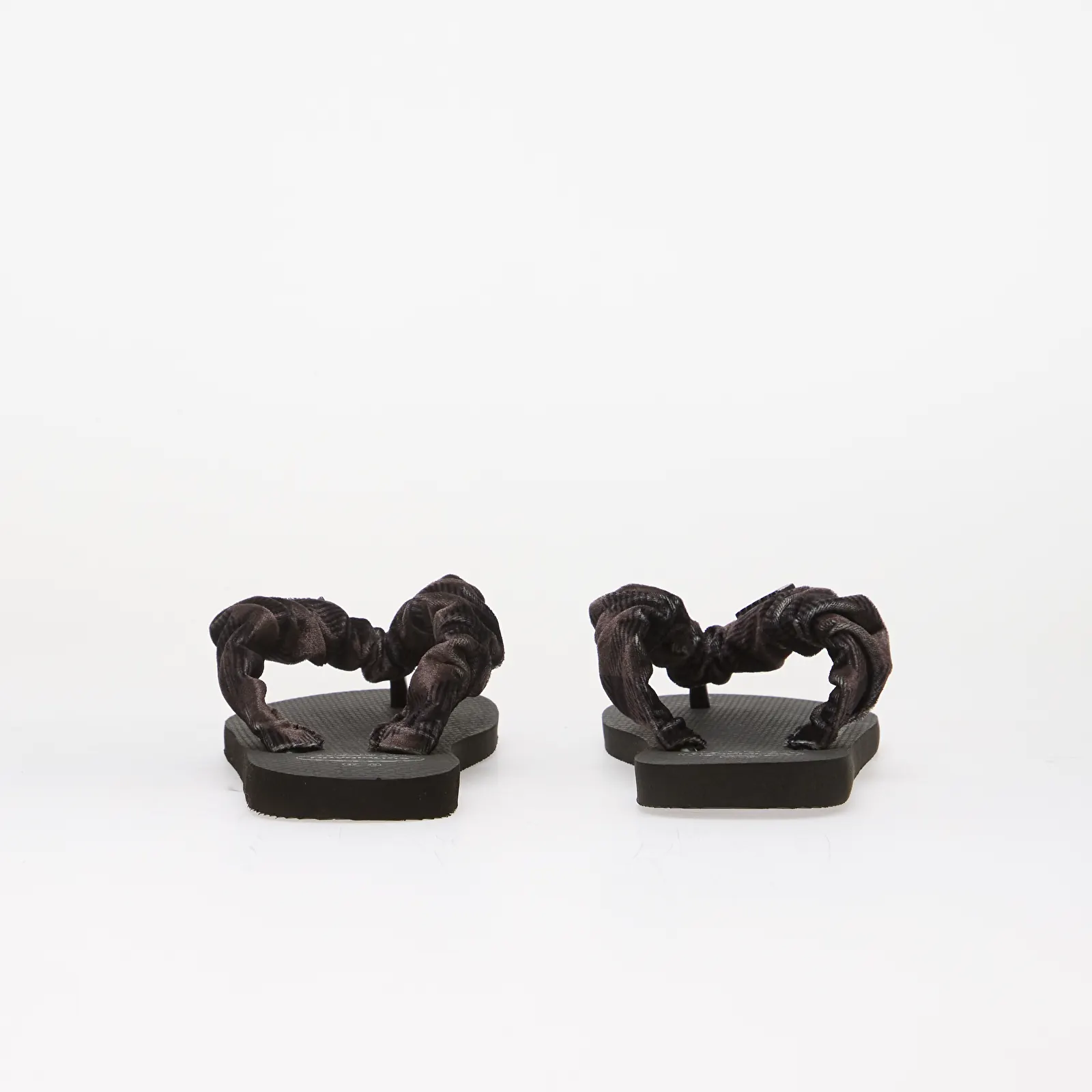 Claquettes femme Havaianas Top Scrunchie Black