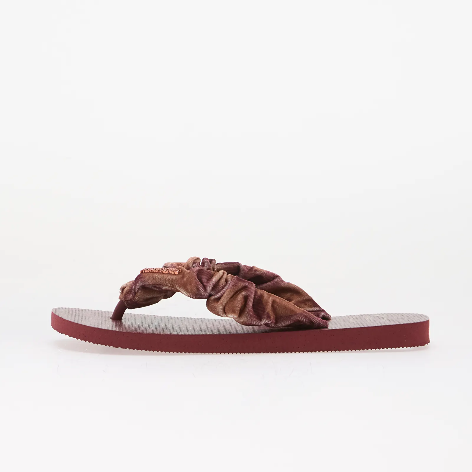 Sieviešu slaidi Havaianas Top Scrunchie Amaranth