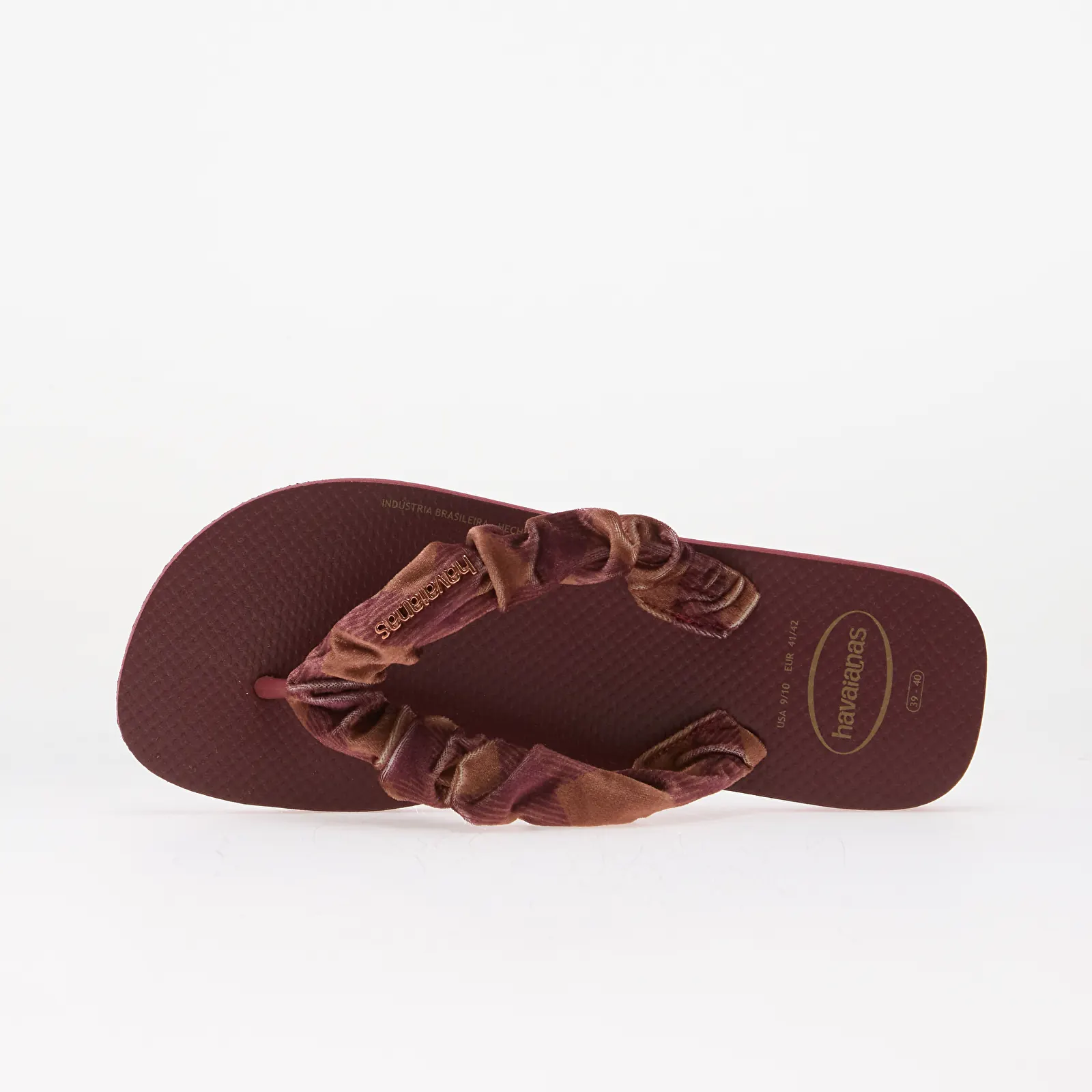 Sieviešu slaidi Havaianas Top Scrunchie Amaranth