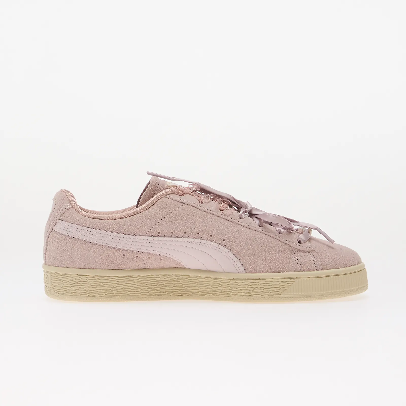 Női sneakerek Puma Suede Bloom Wns Misty Pink/ Powder Pink