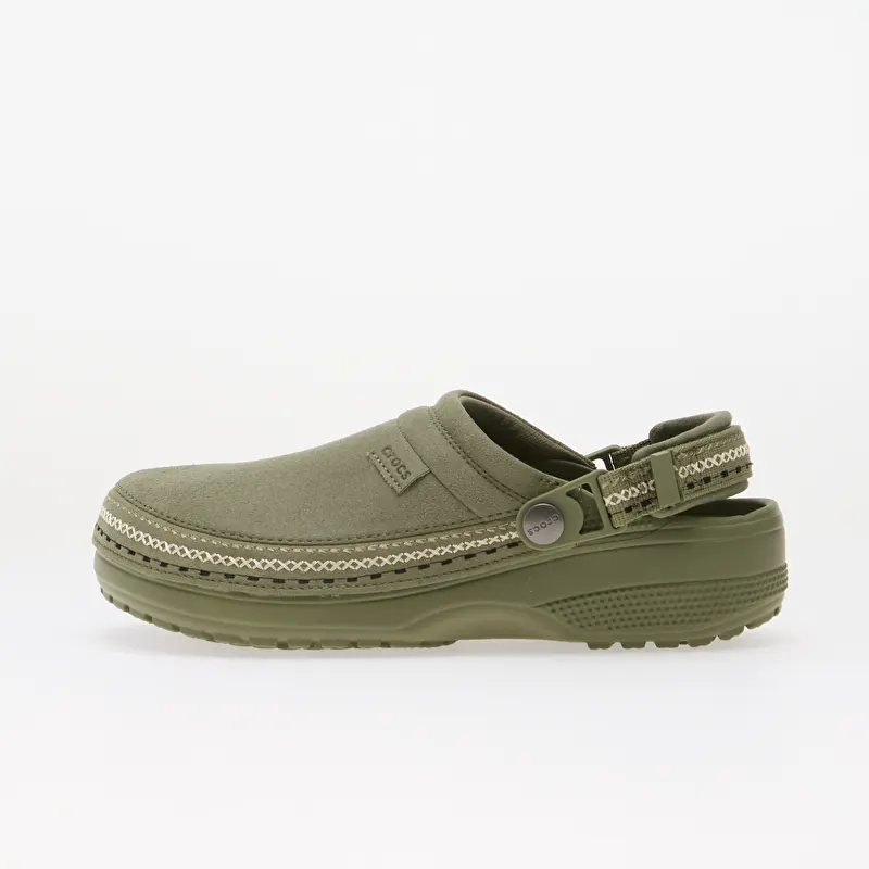 Crocs Classic Crafted Vegan Suede Stitch Cargo