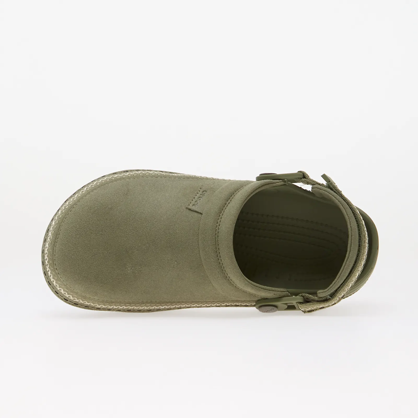 Férfi papucsok Crocs Classic Crafted Vegan Suede Stitch Cargo
