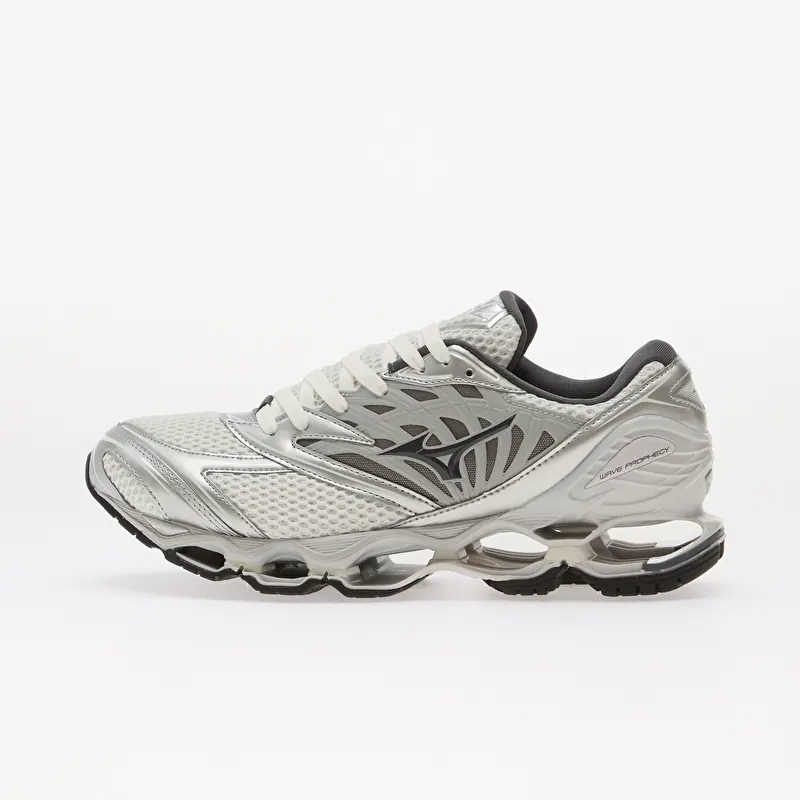 Mizuno Wave Prophecy LS GF White/ Iron Gate/ Silver