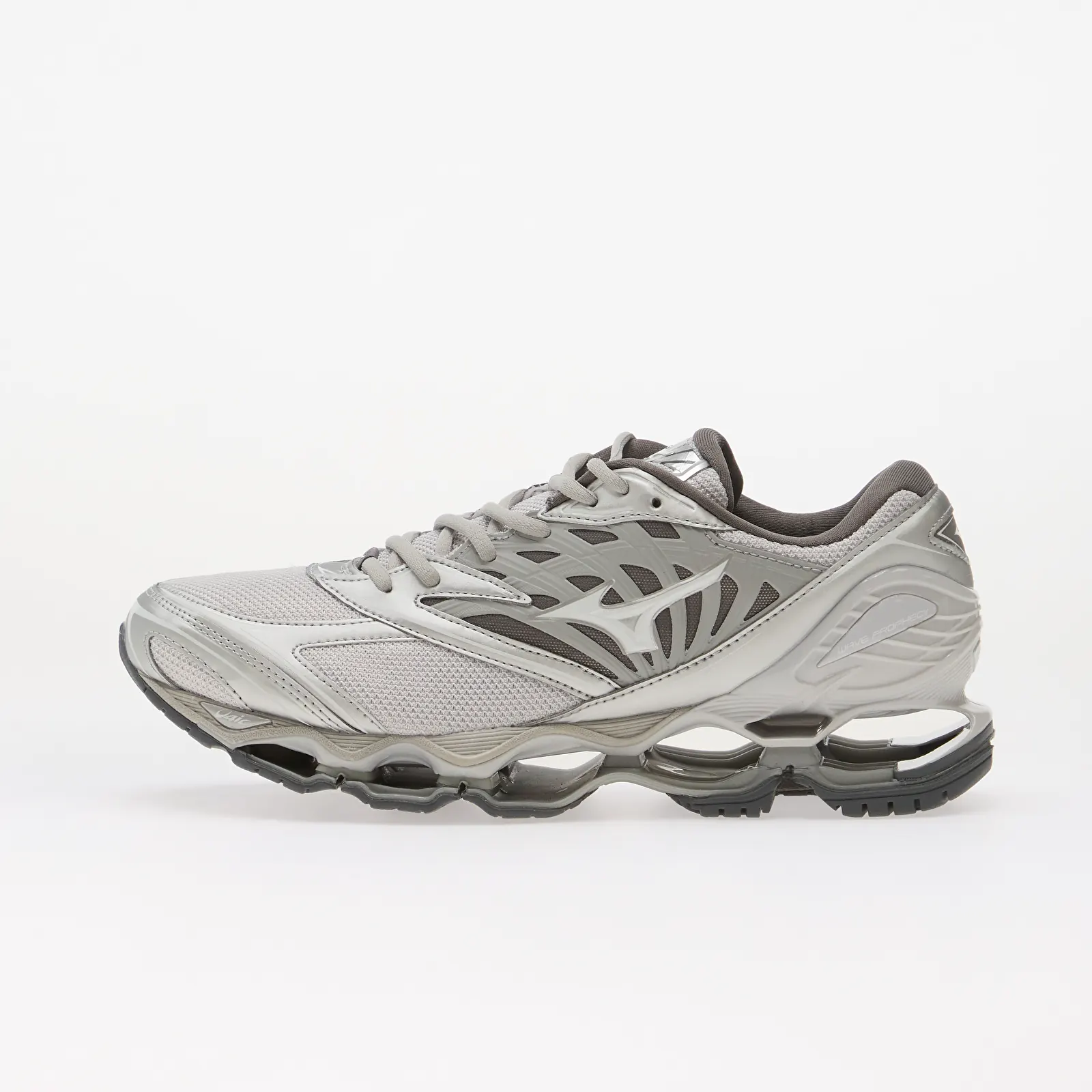 Férfi sneakerek Mizuno Wave Prophecy LS Cloudscape/ White/ Silver