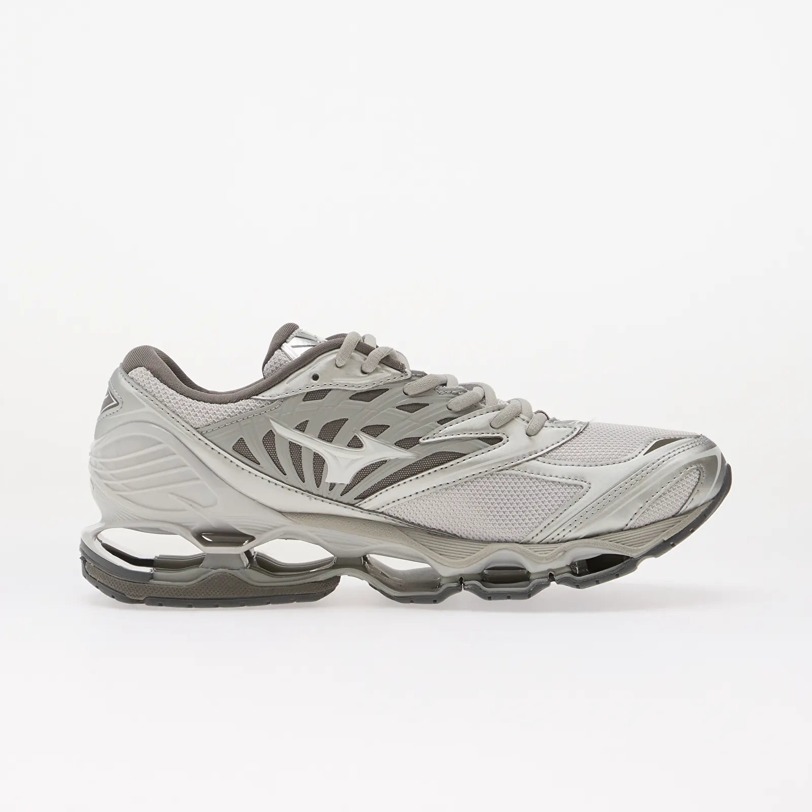 Férfi sneakerek Mizuno Wave Prophecy LS Cloudscape/ White/ Silver