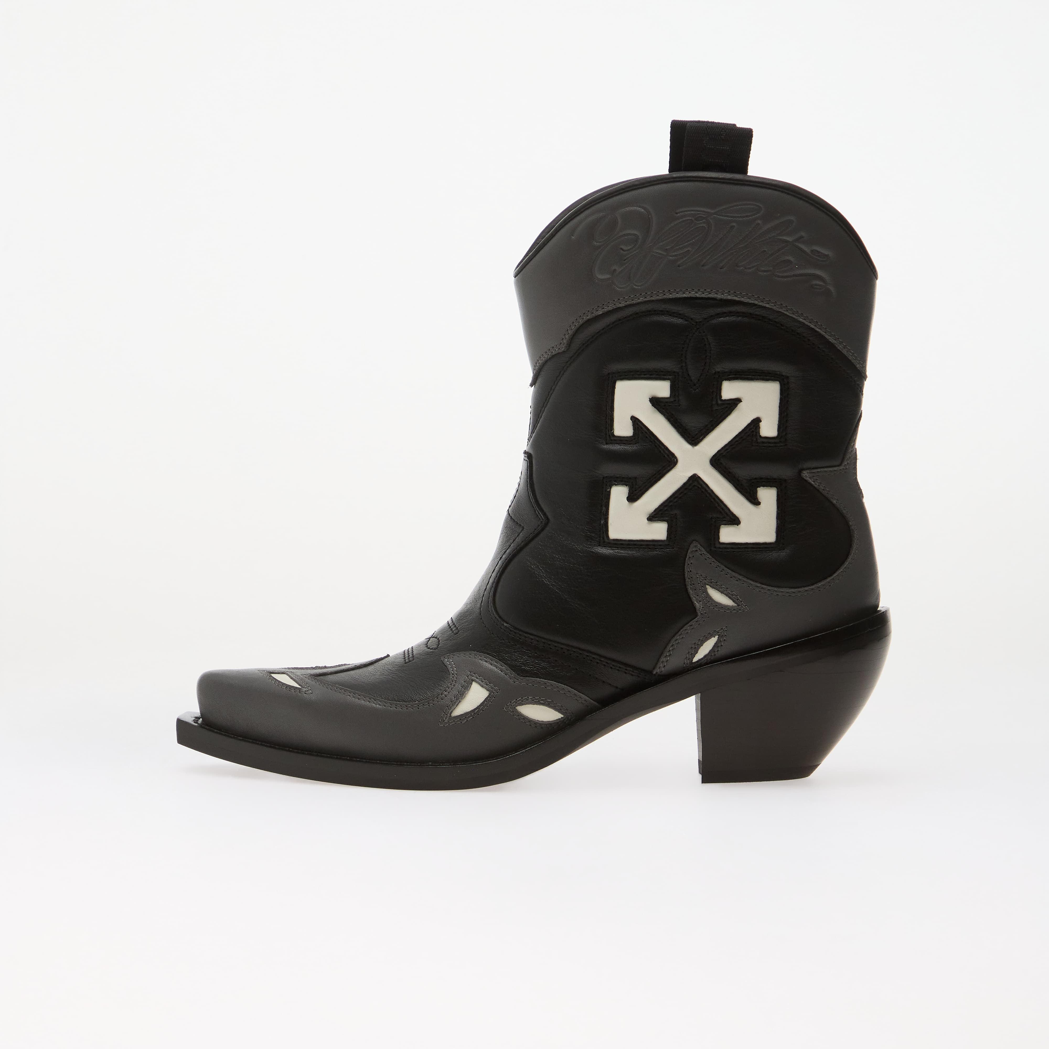 Off-White Santiag Bootie Black/ Grey 36