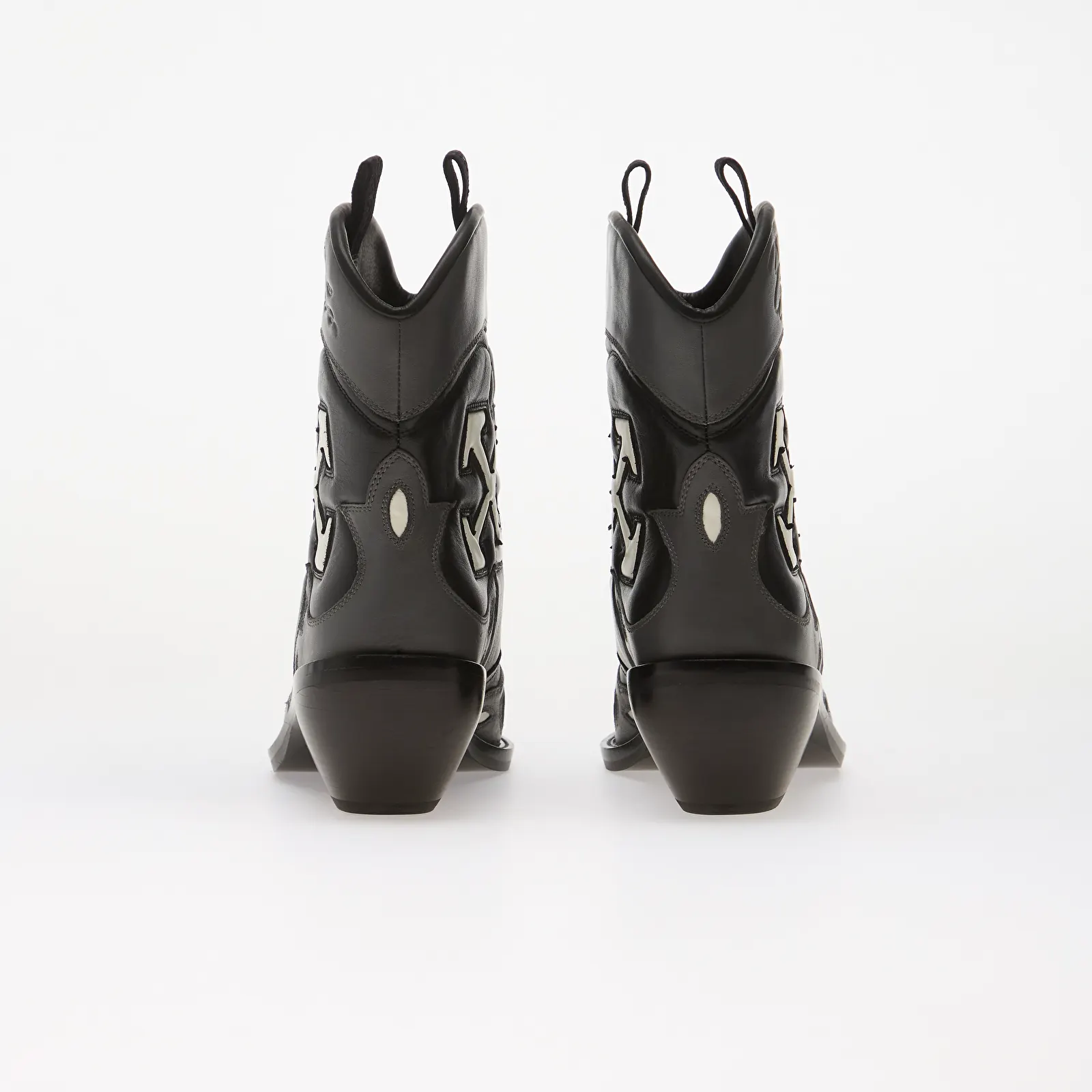 Bottes femme Off-White Santiag Bootie Black/ Grey