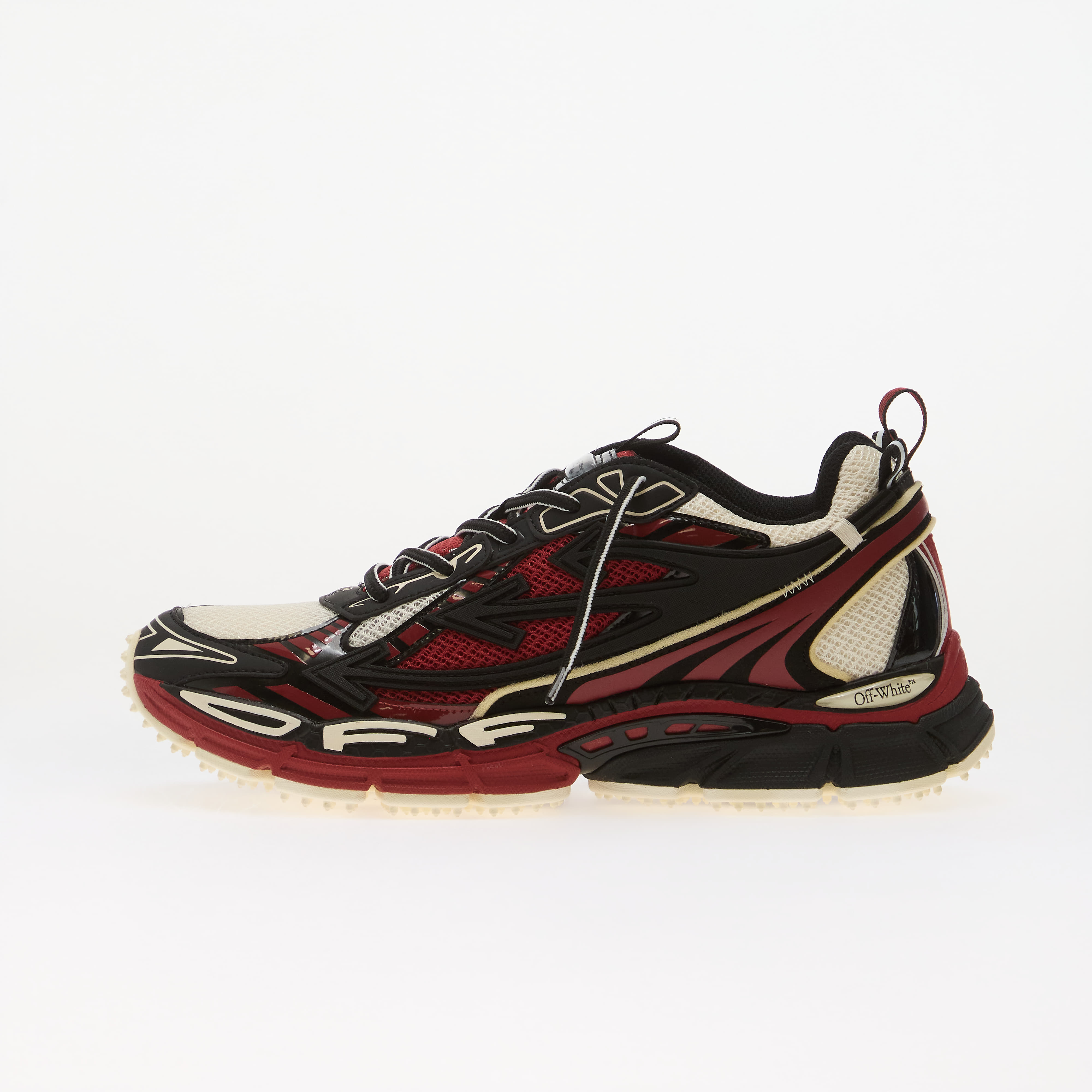 Sneakers Off-White Be Right Back Black/ Red/ White UK 10.5