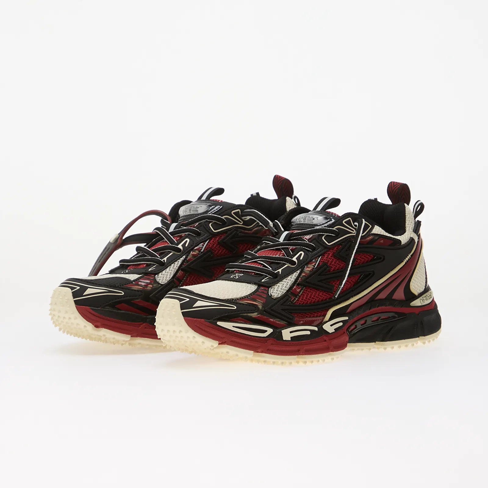 Meeste tossud Off-White Be Right Back Black/ Red/ White