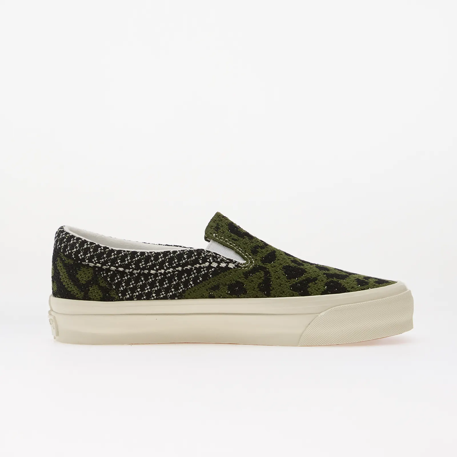 Încălțăminte și sneakerși pentru bărbați Vans LX Classic Slip-On 98 Ek Black/Green