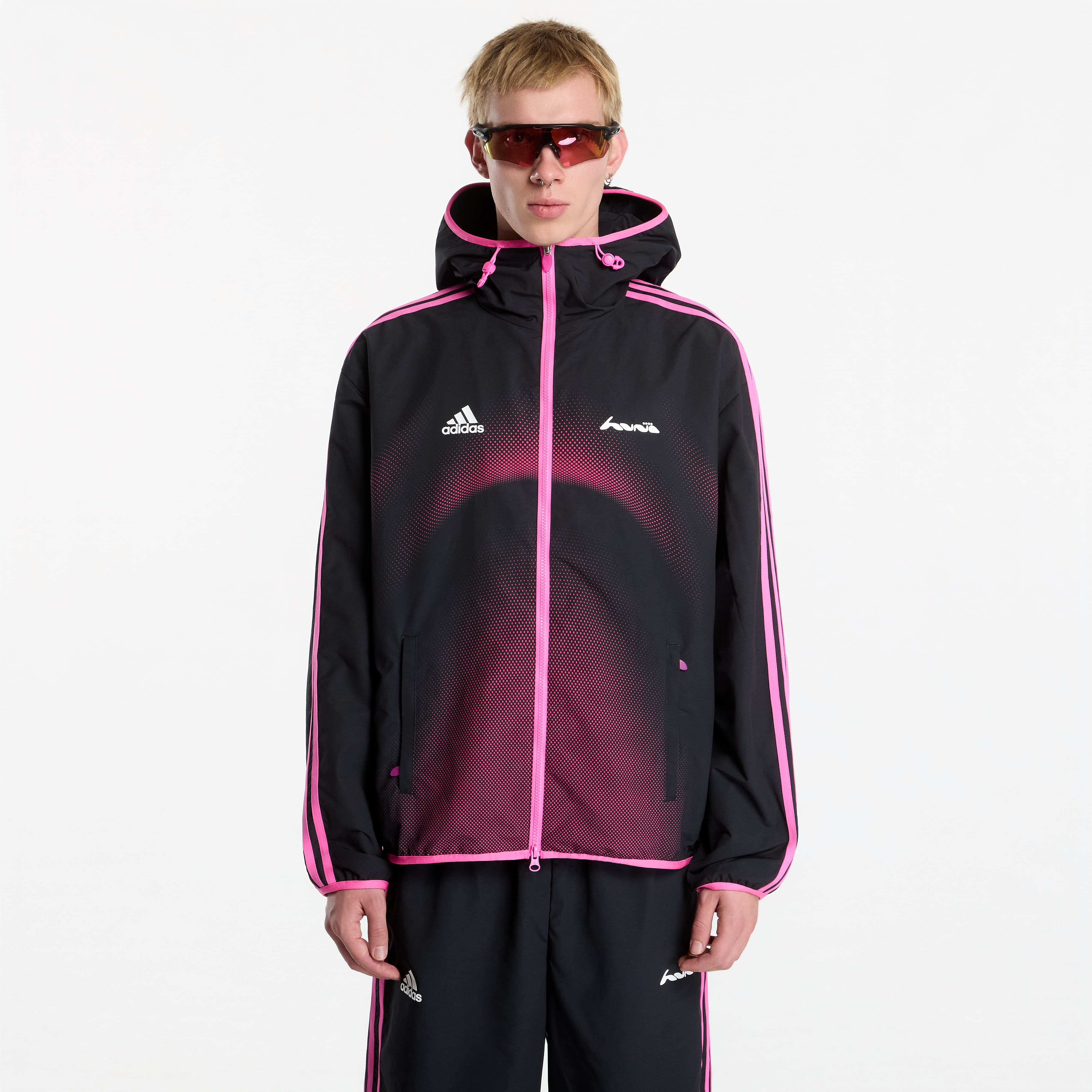 Windbreaker adidas Huni Track Top UNISEX Black M