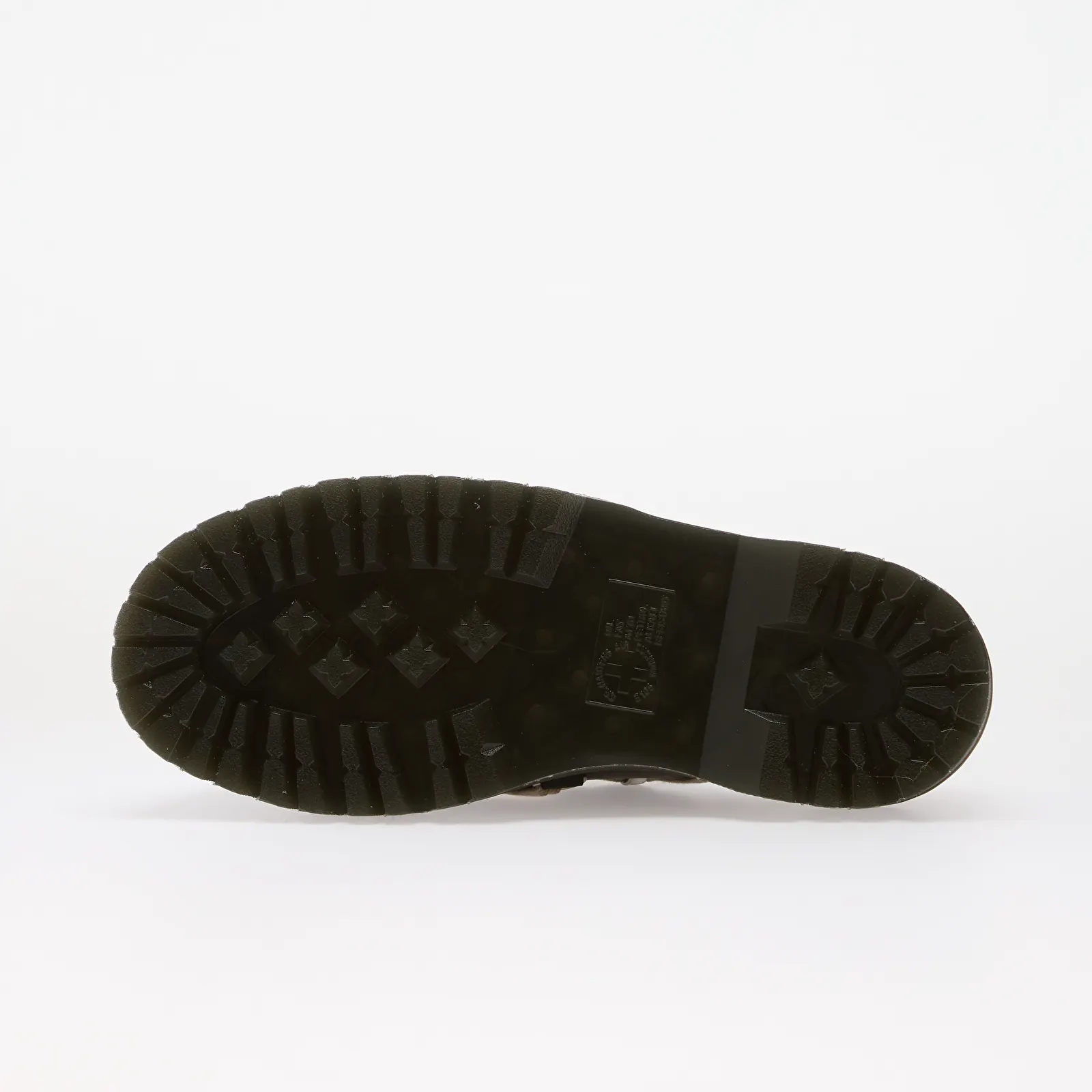 Men's slides Rick Owens DRKSHDW x Dr. Martens Quad Sole Megalace Mule Black