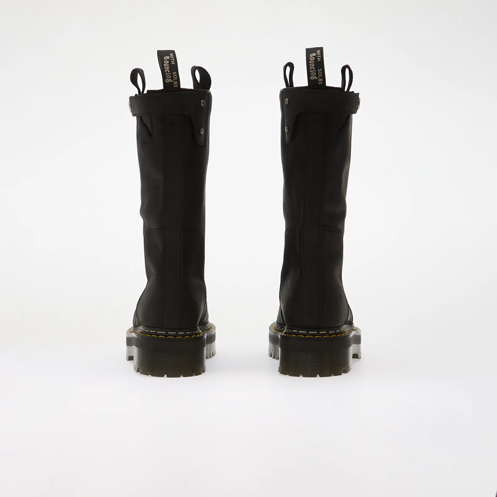 Stivali uomo Rick Owens DRKSHDW x Dr. Martens Quad Sole Pull On Boot Black