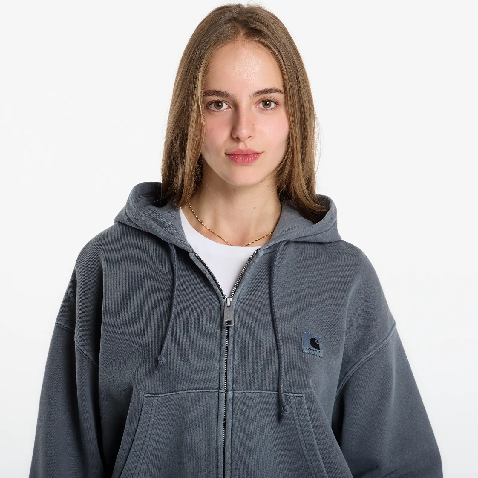 Ženski hoodiji Carhartt WIP W' Hooded Nelson Jacket Styx