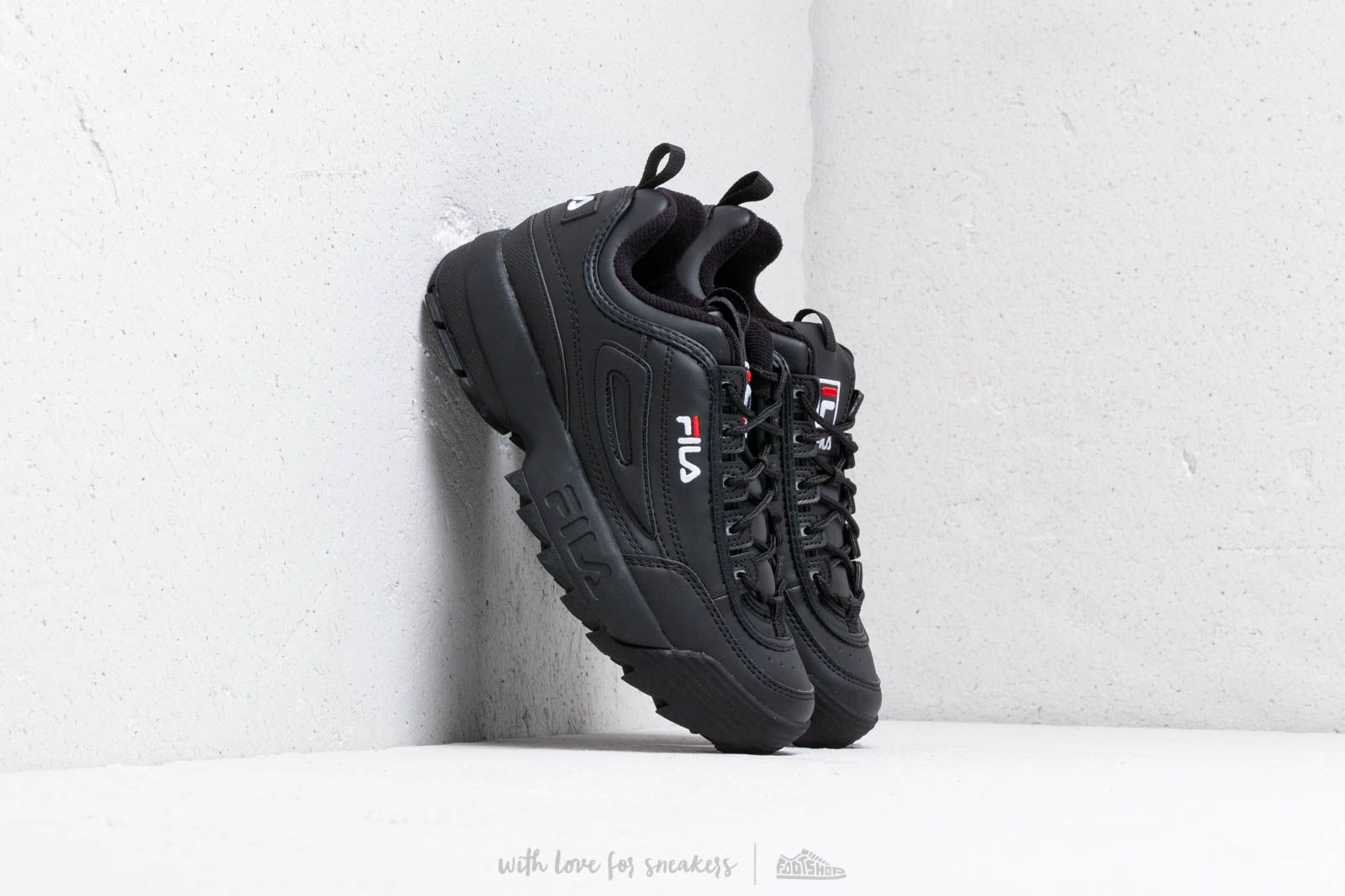Fila disruptor 2025 low wmn black
