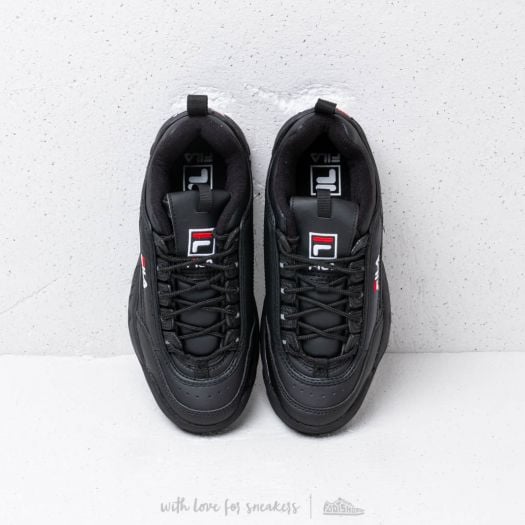 Women s shoes FILA Disruptor Low Wmn Black Footshop