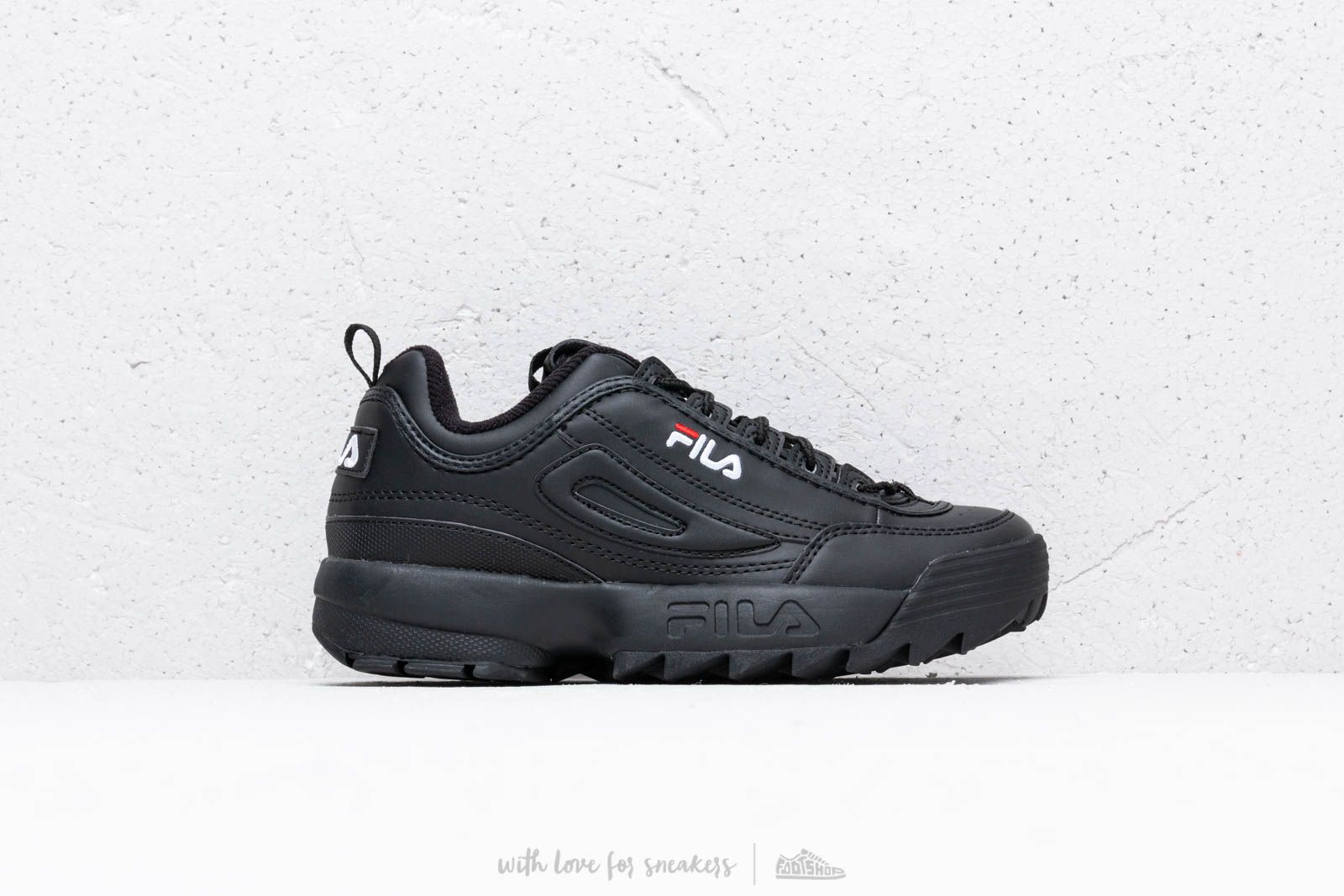 Women s shoes FILA Disruptor Low Wmn Black Footshop