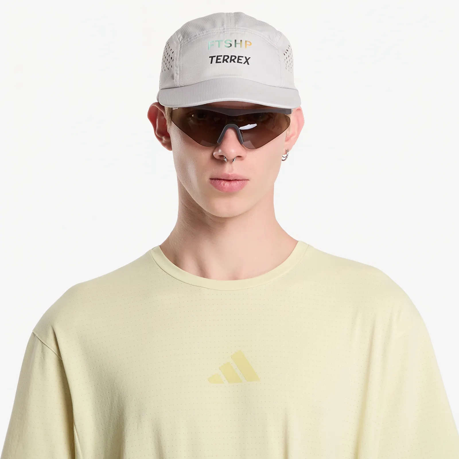 Czapki z daszkiem FTSHP x adidas Terrex DAYBREAKER Running Cap Cream
