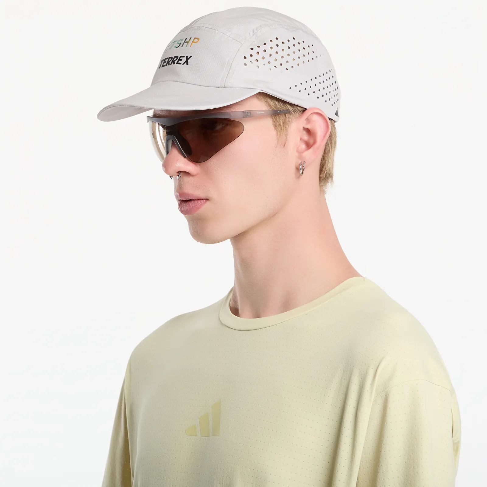 Czapki z daszkiem FTSHP x adidas Terrex DAYBREAKER Running Cap Cream
