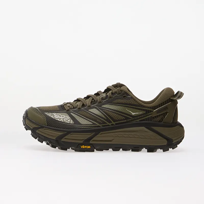 Hoka® U Mafate Speed 2 Antique Olive/ Carbon Black