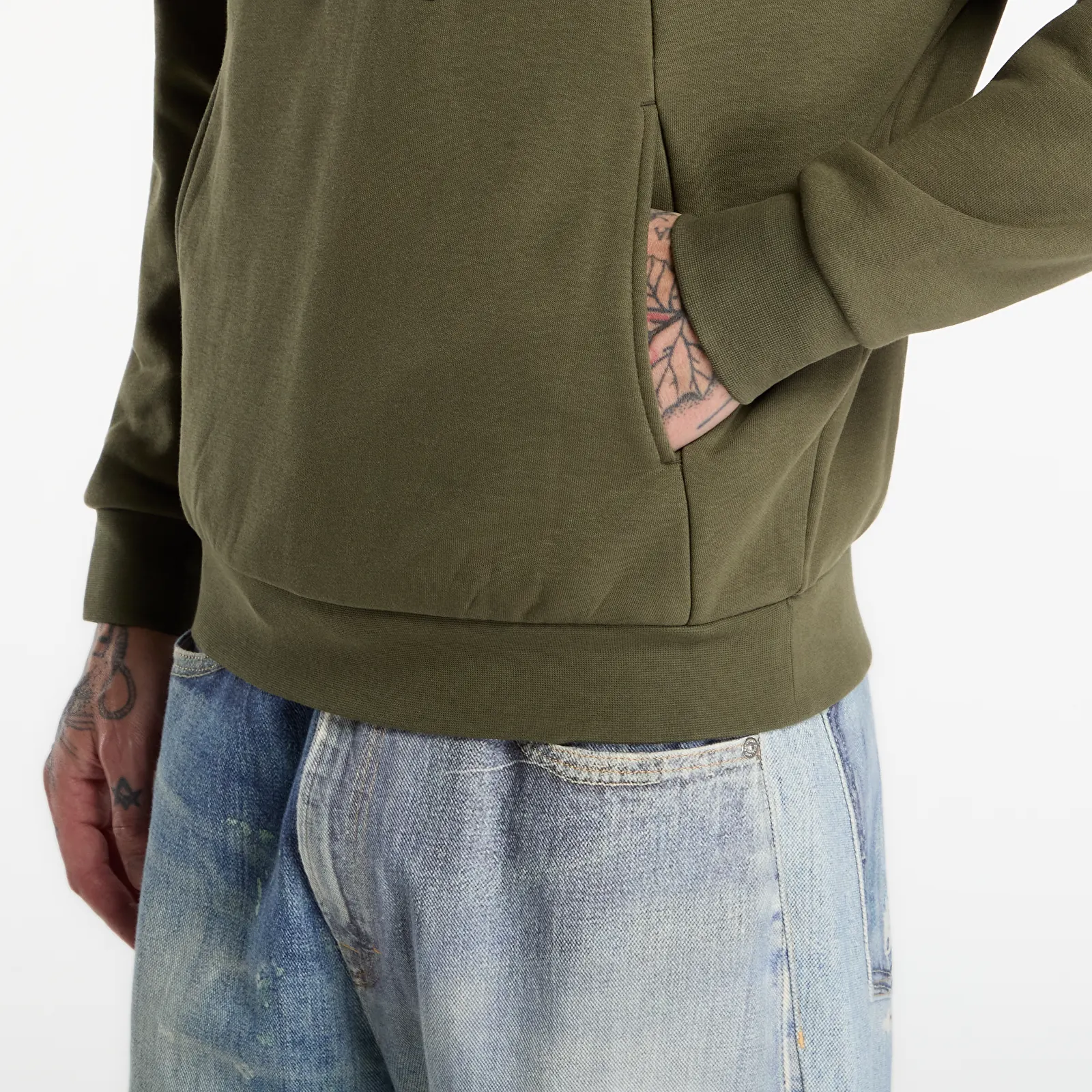 Hoodies en truien Napapijri Burgee Half-Zip Hoodie 2.0 Olive Night