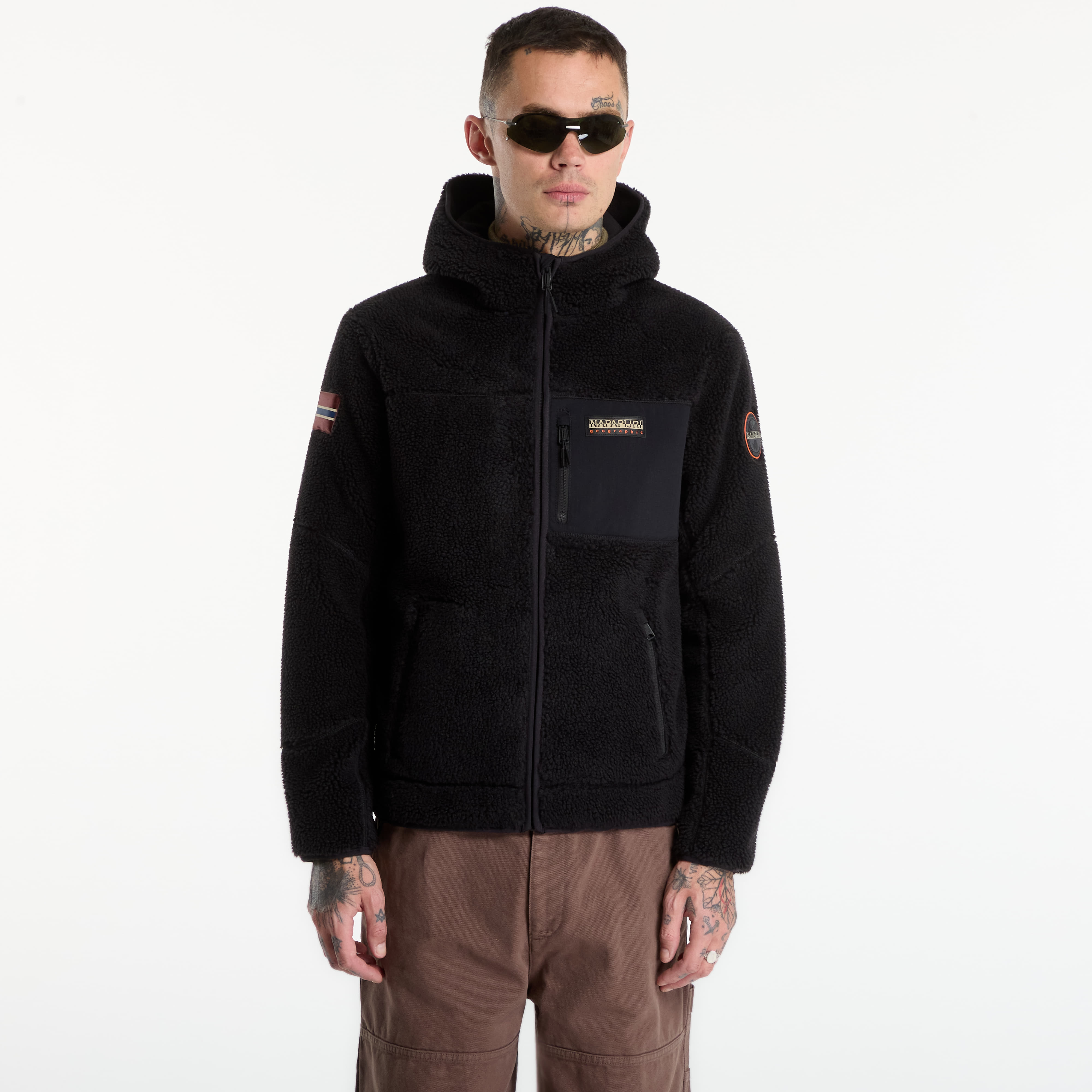 Sweatshirt Napapijri Yupik Full-Zip Hoodie 6 Black Beauty L