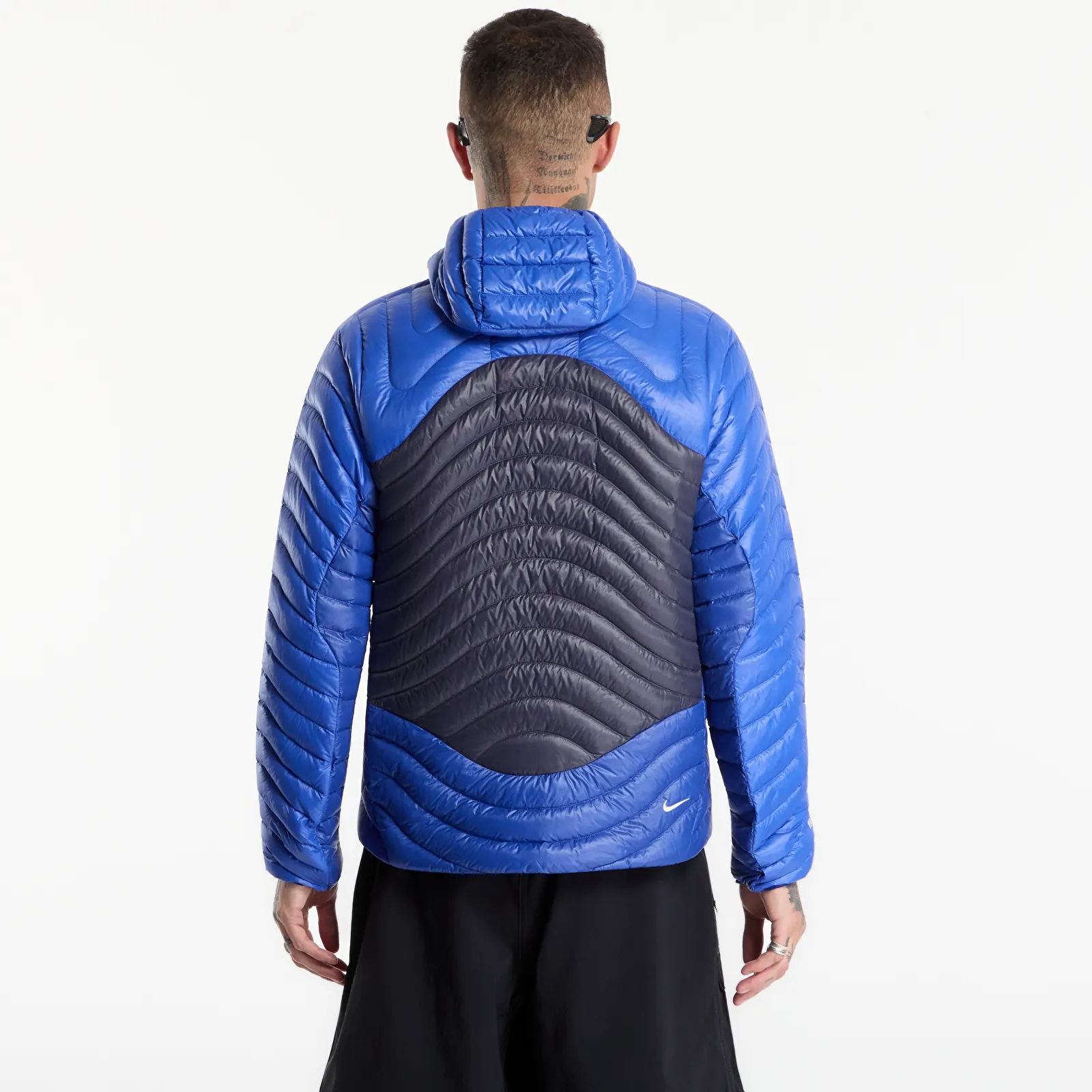 Doudounes Nike ACG Lava Flow Therma-FIT ADV Ultralight Down Jacket Old Royal/ Gridiron/ Summit White