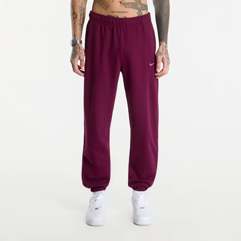 Verryttelyhousut Nike x NOCTA Fleece CS Sweatpants Bordeaux/ Light Bordeaux