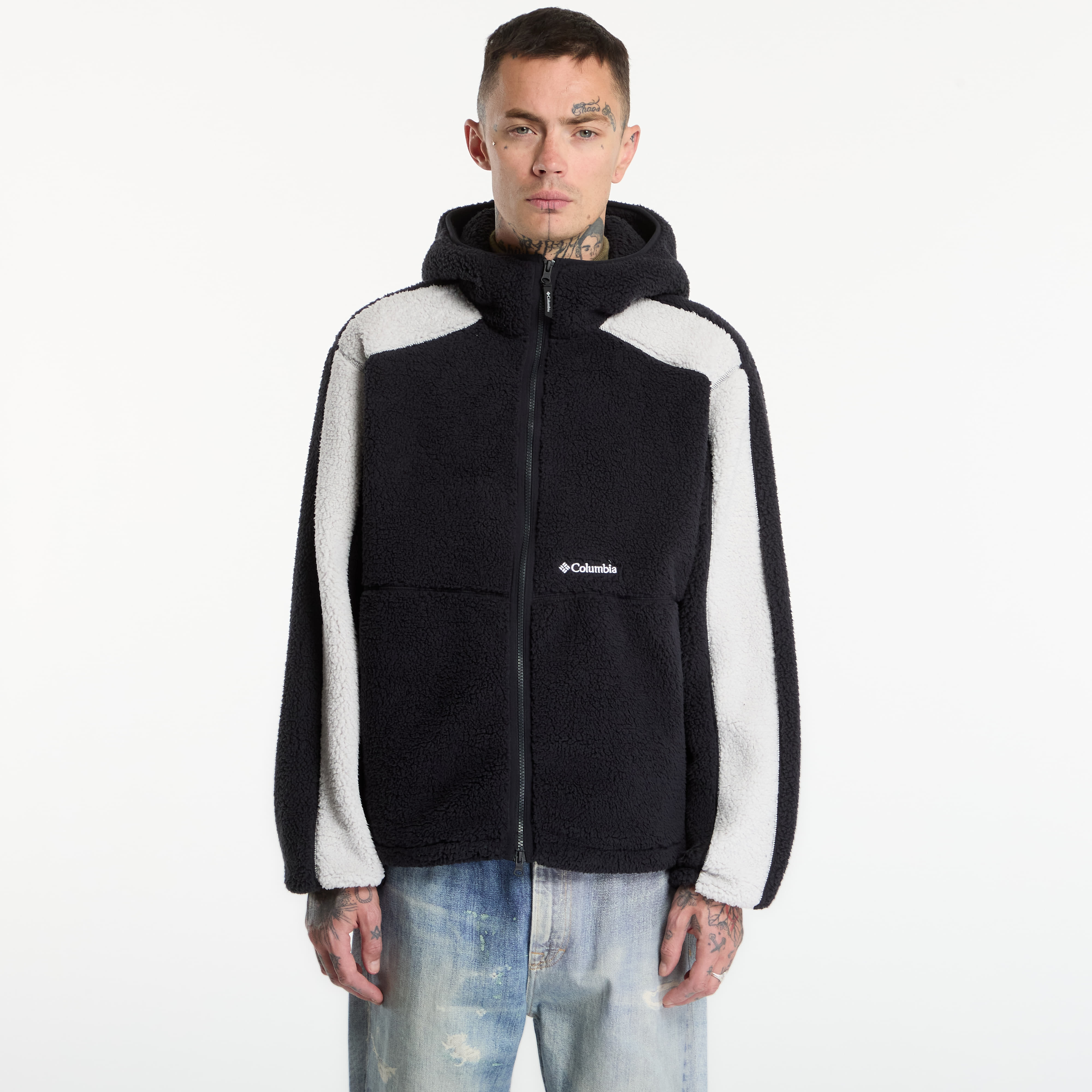 Sweatshirt Columbia Mou/tain™ Fleece Hoodie Black, Moonston XL