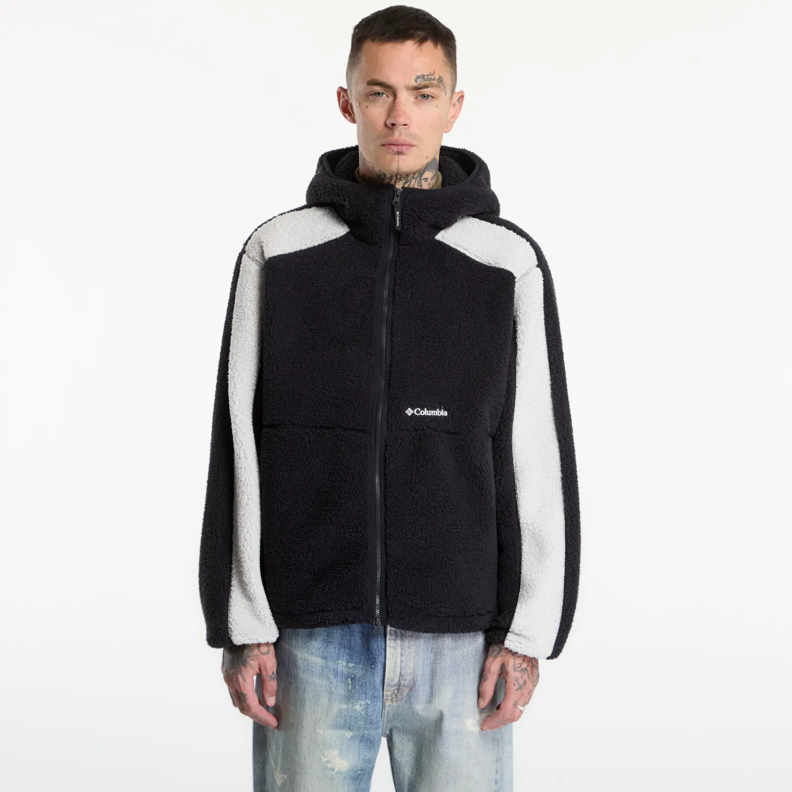 Hanorace Columbia Mou/tain™ Fleece Hoodie Black, Moonston