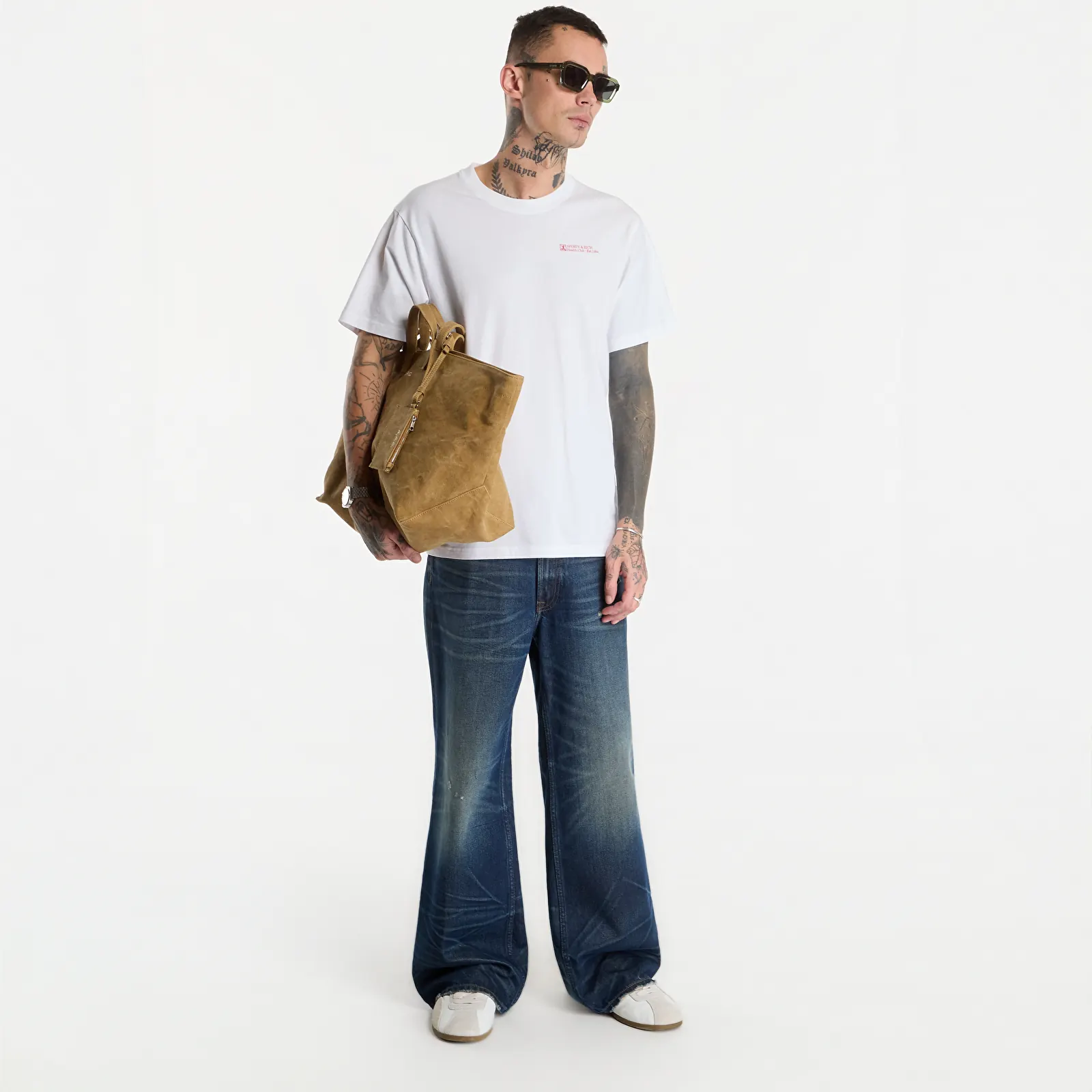 Футболки Sporty & Rich Art Tshirt UNISEX White
