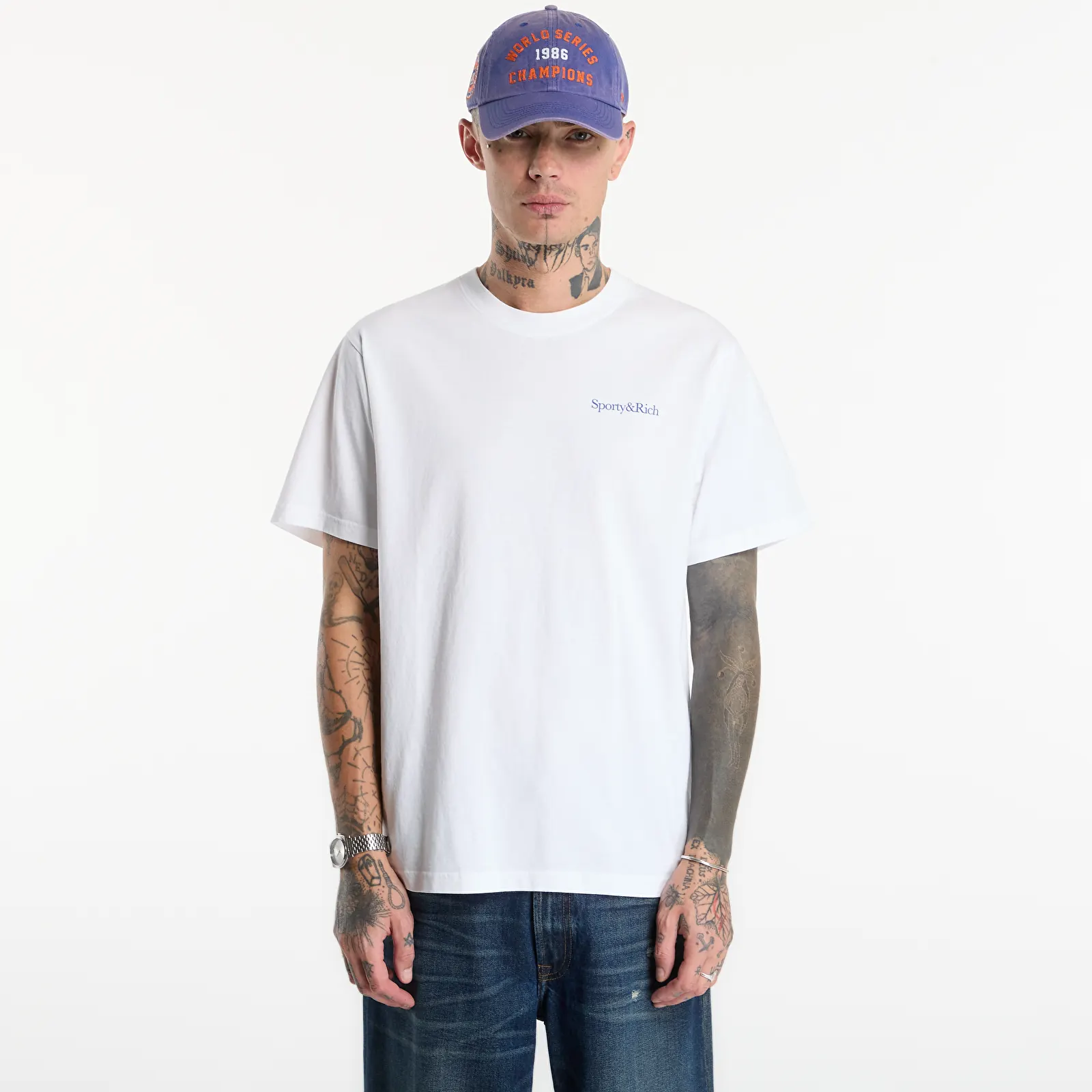 T-shirts  Sporty & Rich Health is Wealth Tshirt UNISEX White