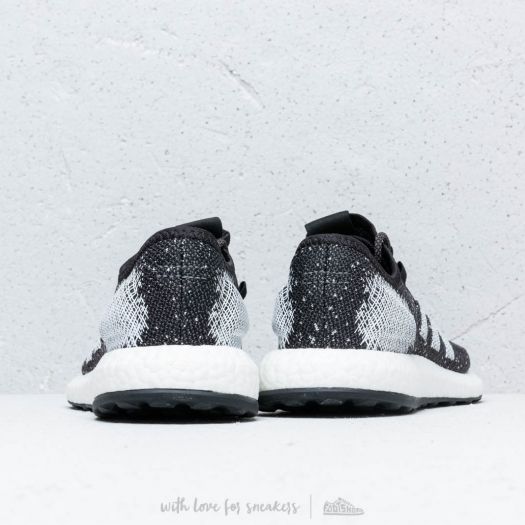 Adidas pure boost black and white shop