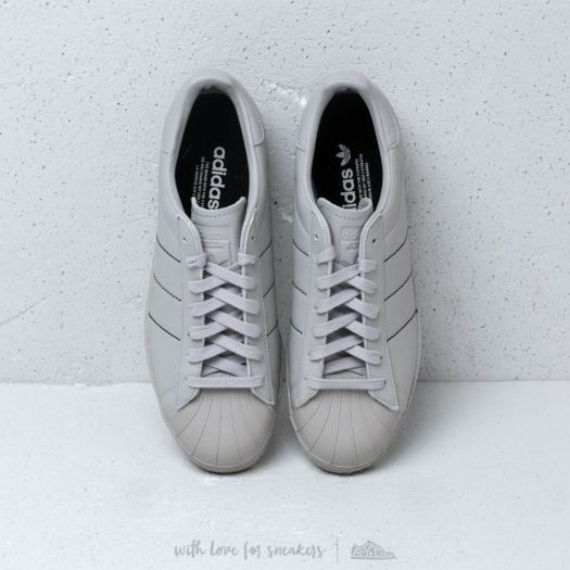 Men s shoes adidas Superstar 80s Clear Granite Clear Granite Clear Granite Footshop