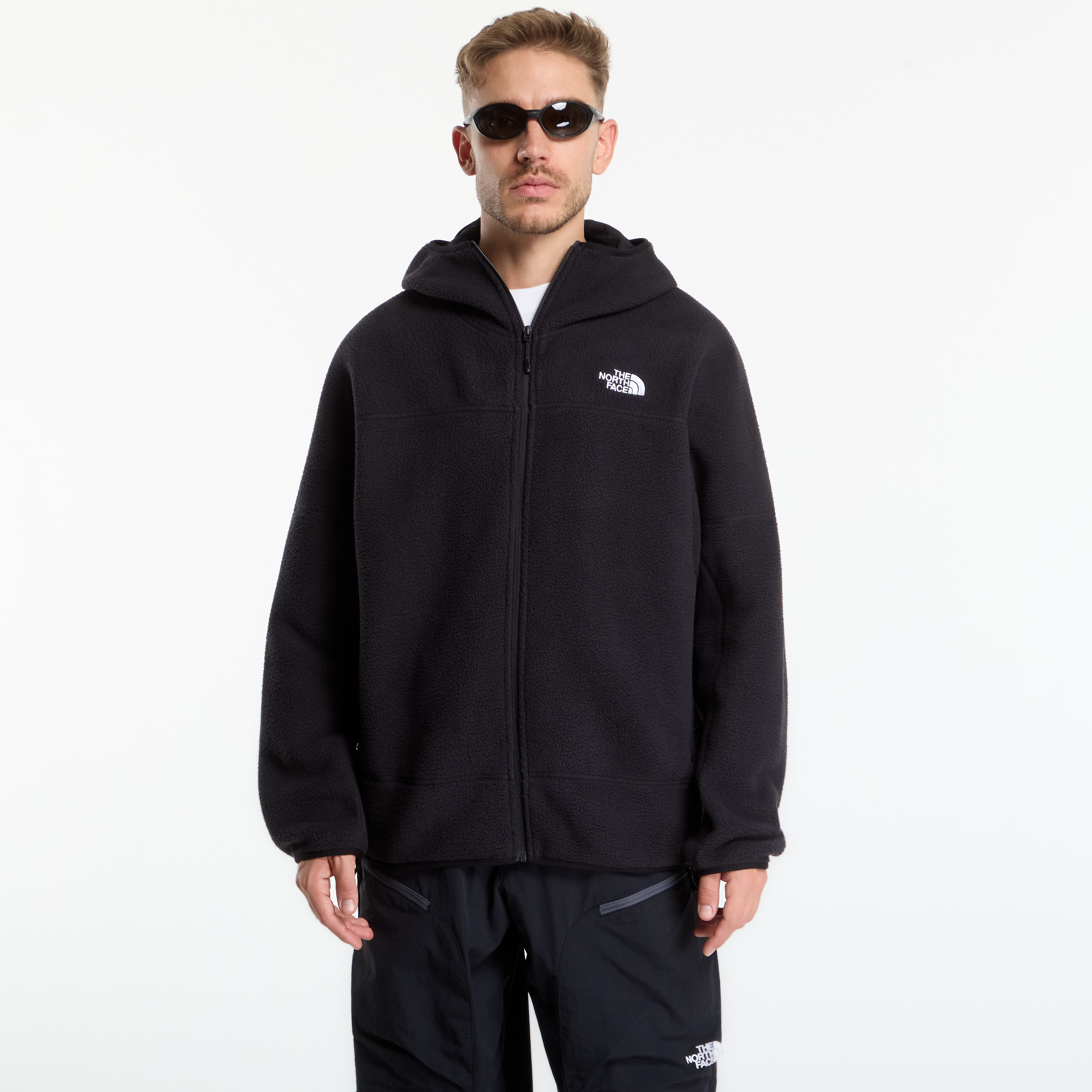 Суитшърт The North Face NSE Full Zip Mask Fleece TNF Black S