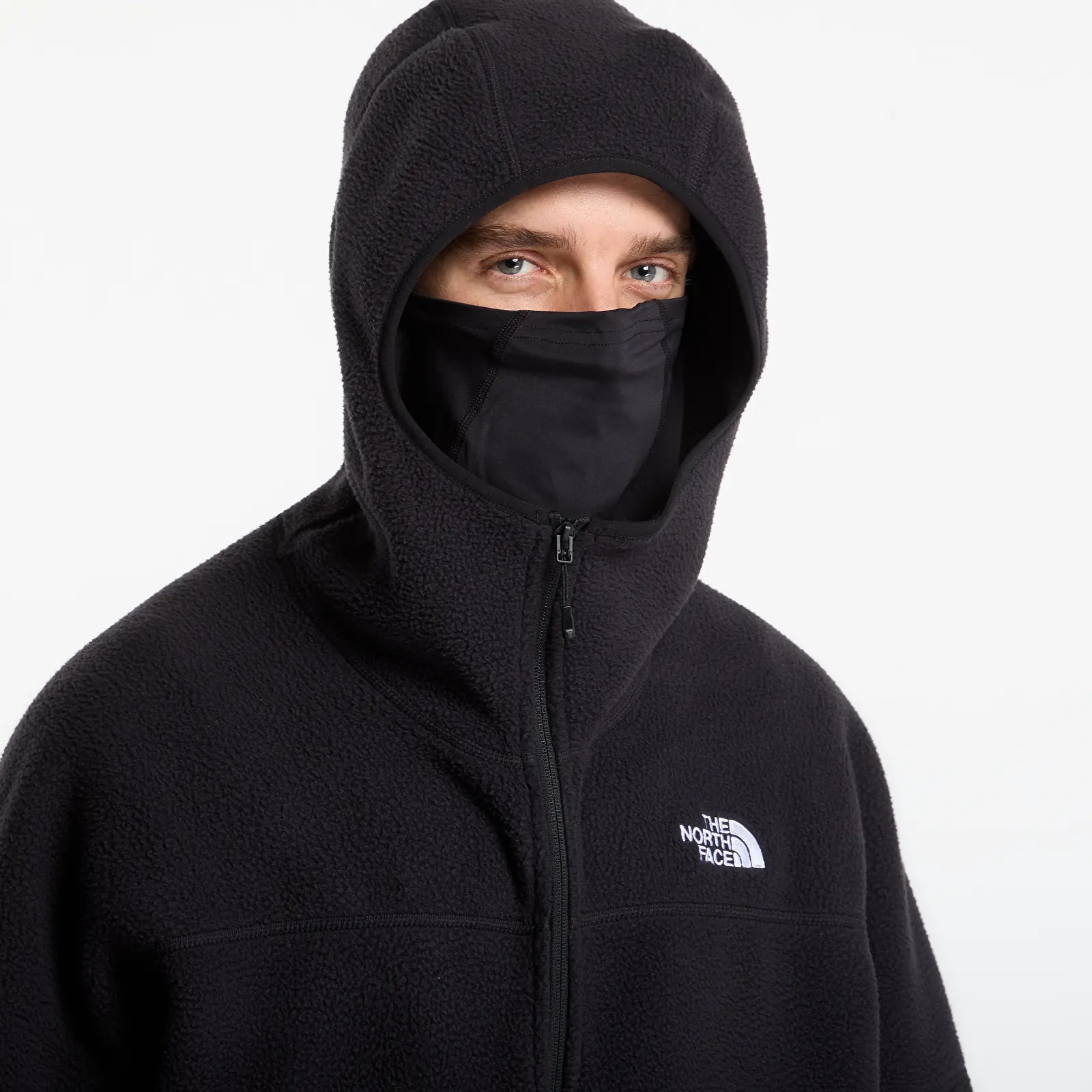 Sweats à capuche homme The North Face NSE Full Zip Mask Fleece TNF Black
