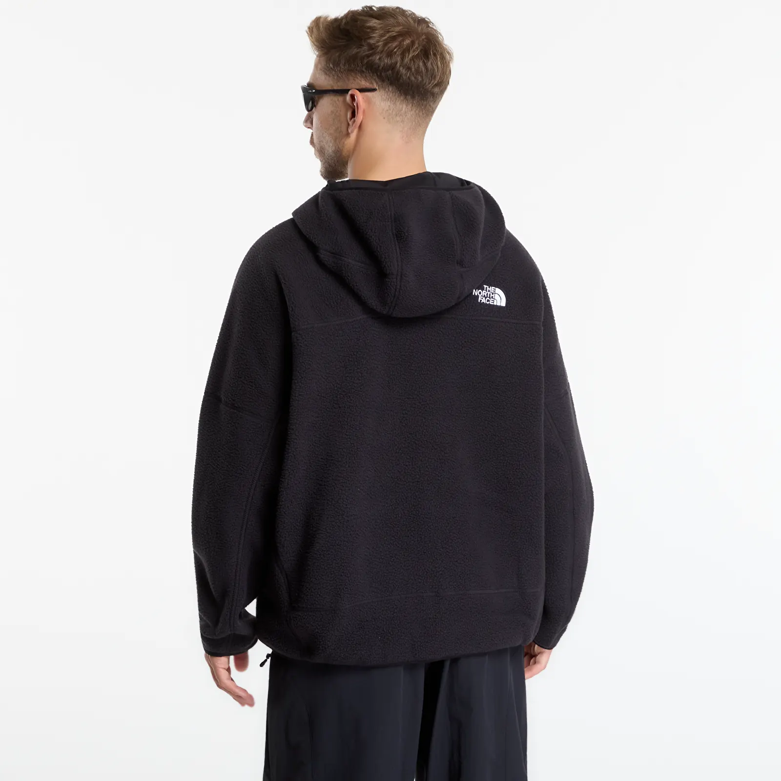 Sweats à capuche homme The North Face NSE Full Zip Mask Fleece TNF Black