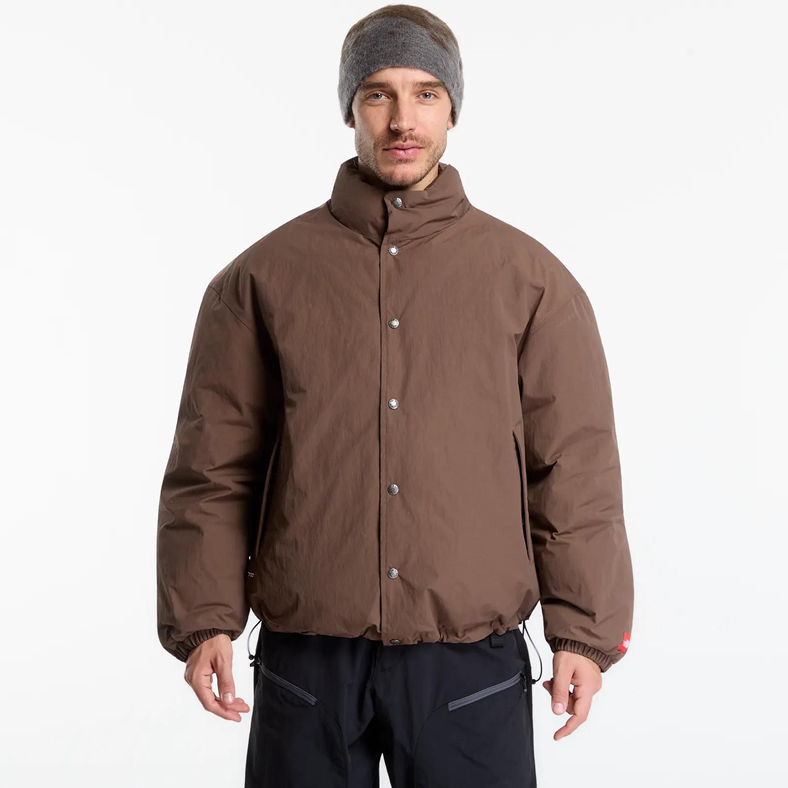 Pánske bundy The North Face TNF RB Down Jacket Smokey Brown