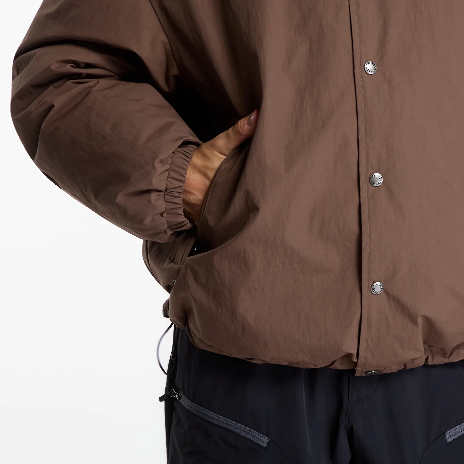 Pánske bundy The North Face TNF RB Down Jacket Smokey Brown