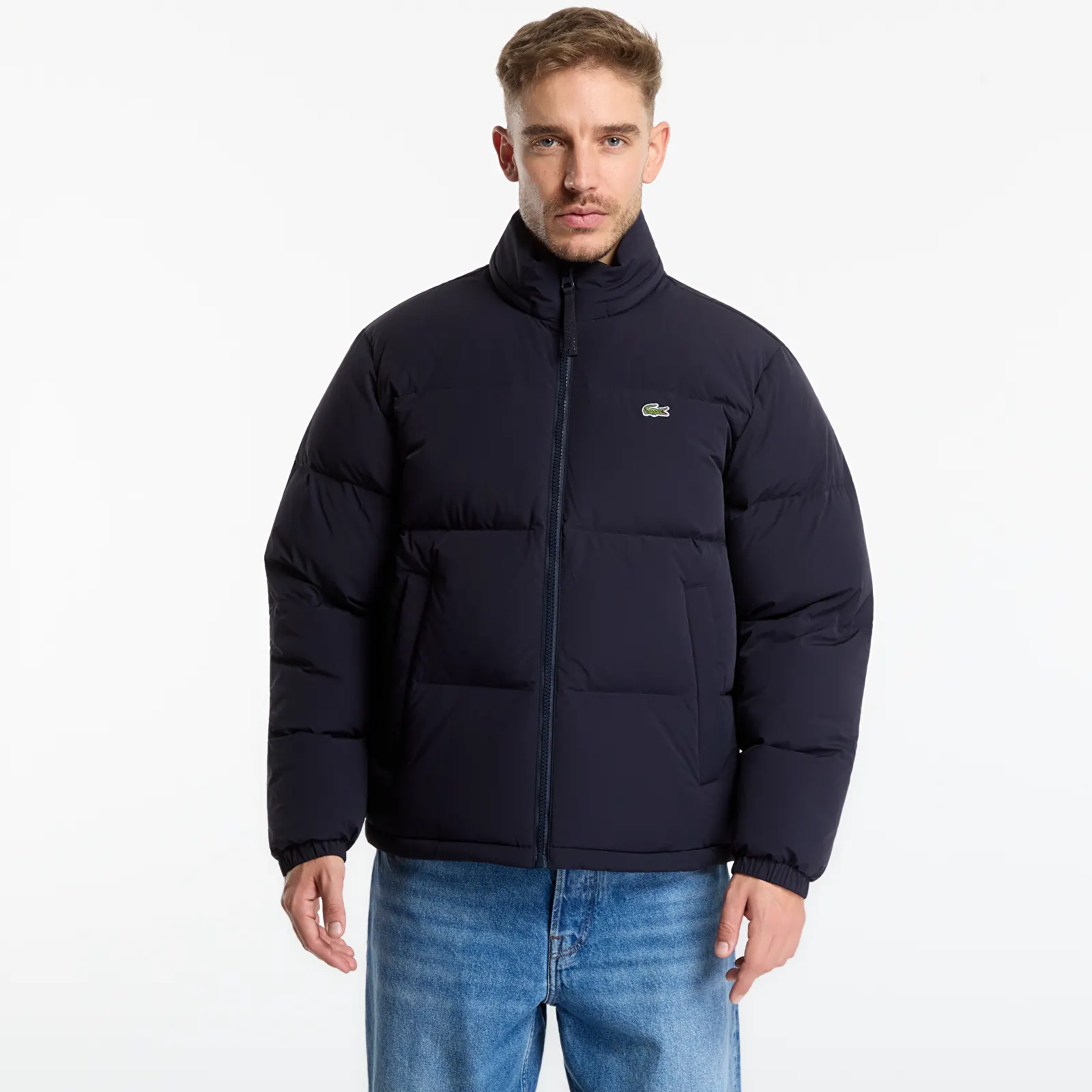 Pánské bundy Lacoste Puffer Jackets Abysm