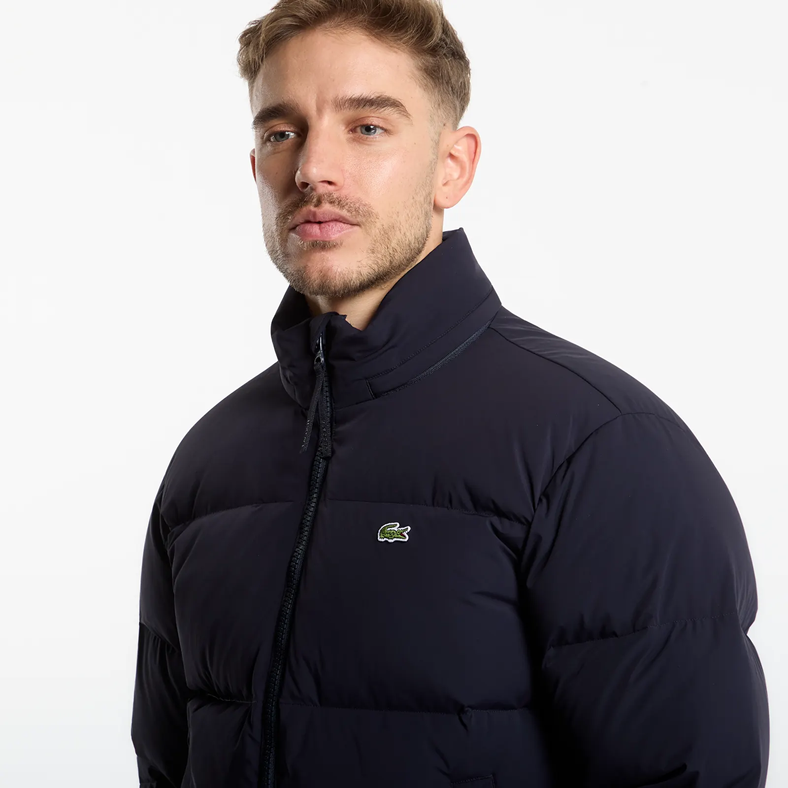 Pánské bundy Lacoste Puffer Jackets Abysm