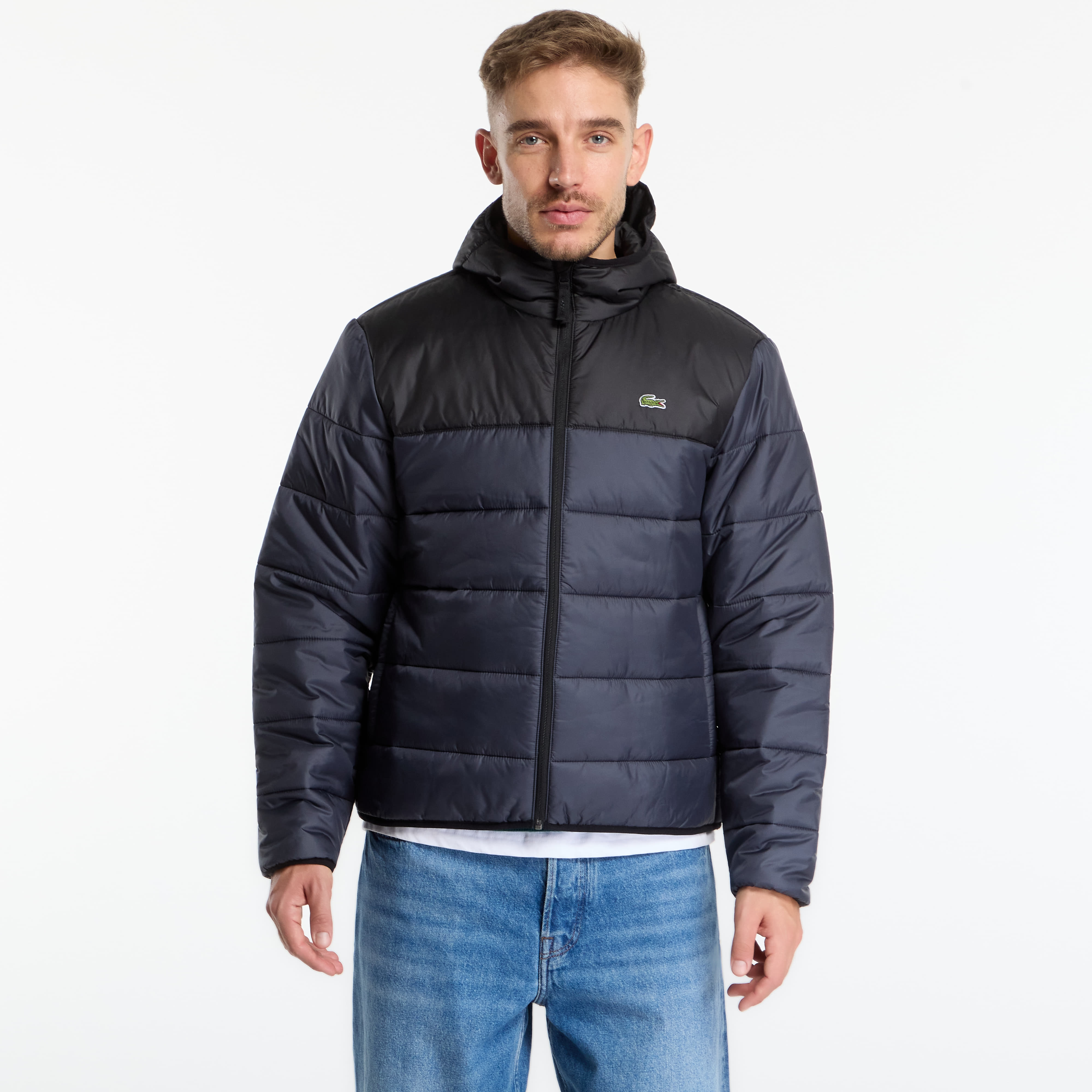 Яке Lacoste Puffer Jackets Black/Graphite 58