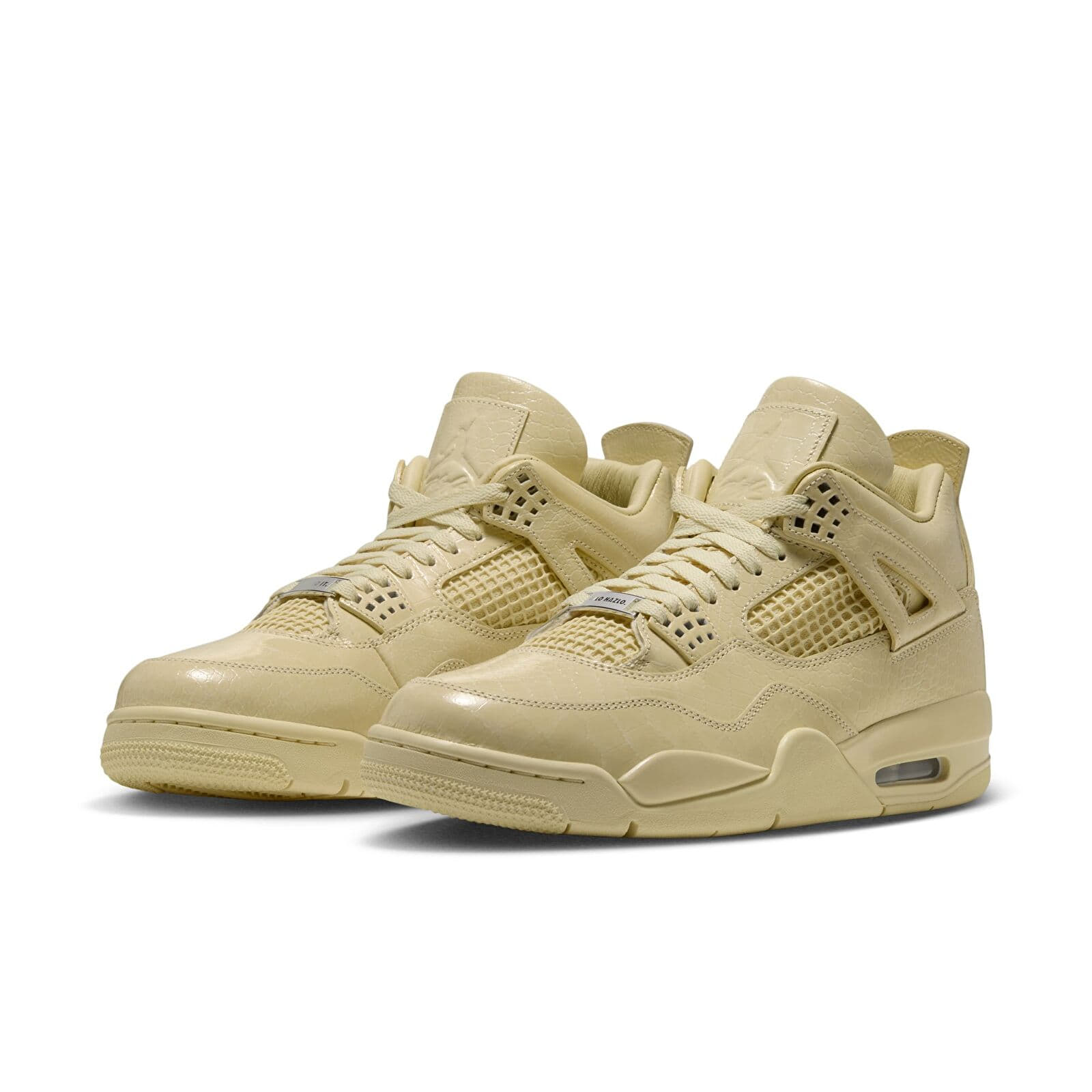 Zapatillas de deporte para hombre Air Jordan 4 Retro x J Balvin "Amazonas" Lemonade/ Lemonade