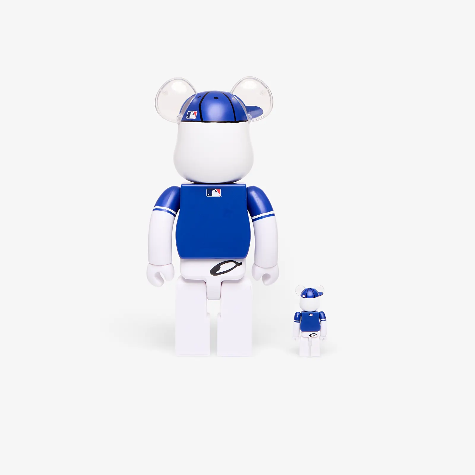Kiti aksesuarai Medicom Toy MLB x Peanuts BE@RBRICK Snoopy (Los Angeles Dodgers) 100% & 400% -