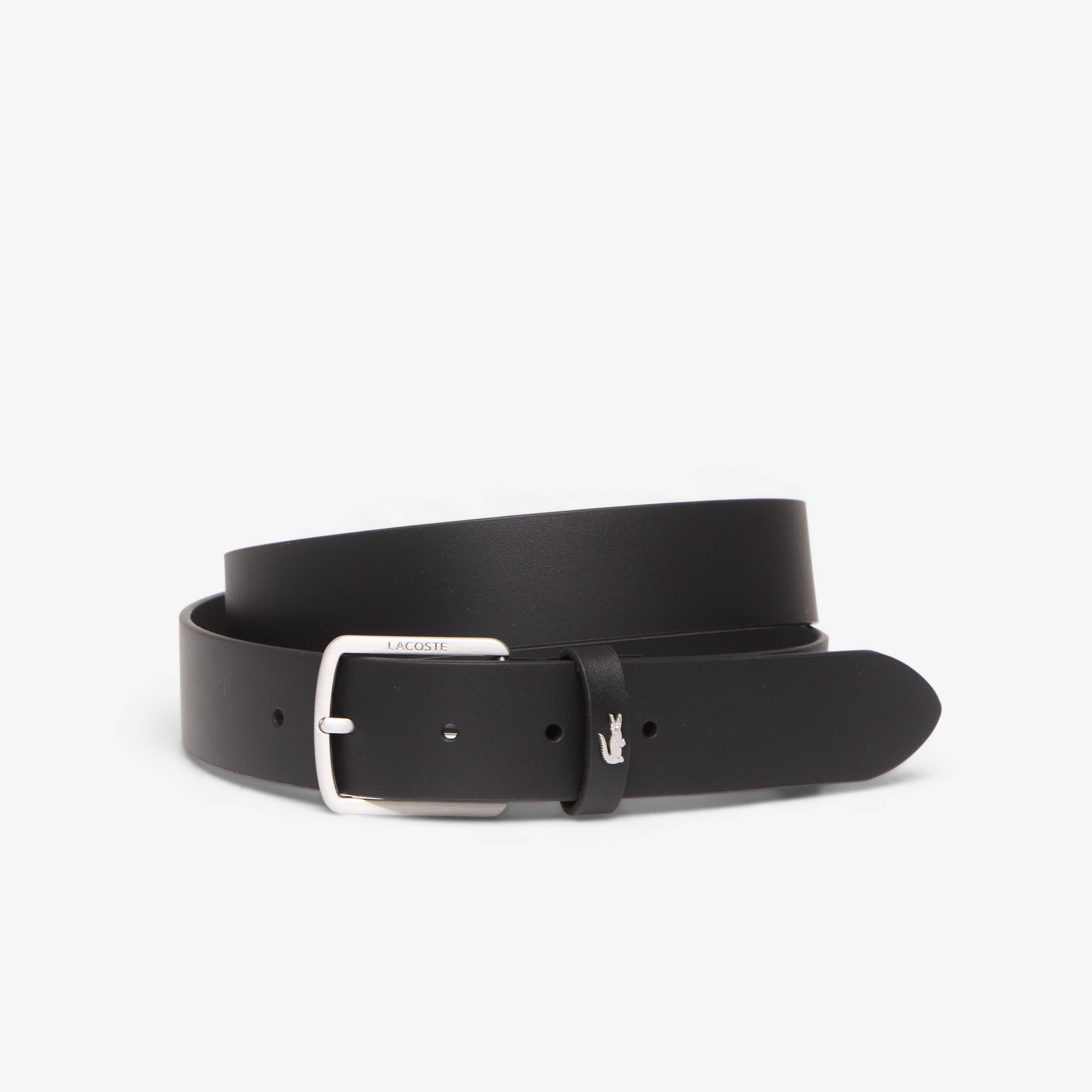 Колан Lacoste Raw Edges Stitched Belt Without Color 100