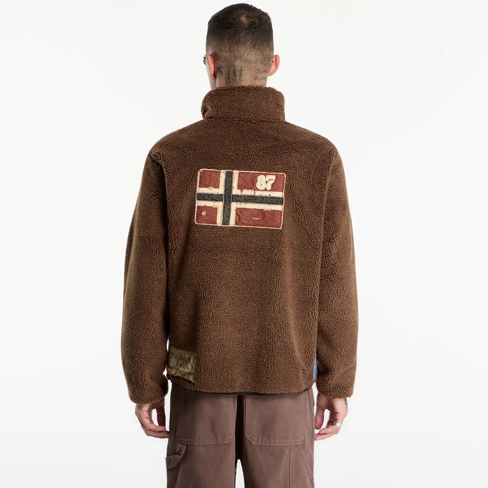 Sweatjacken und Sweatshirts Napapijri T-Archive Fleece Full-Zip Demitasse