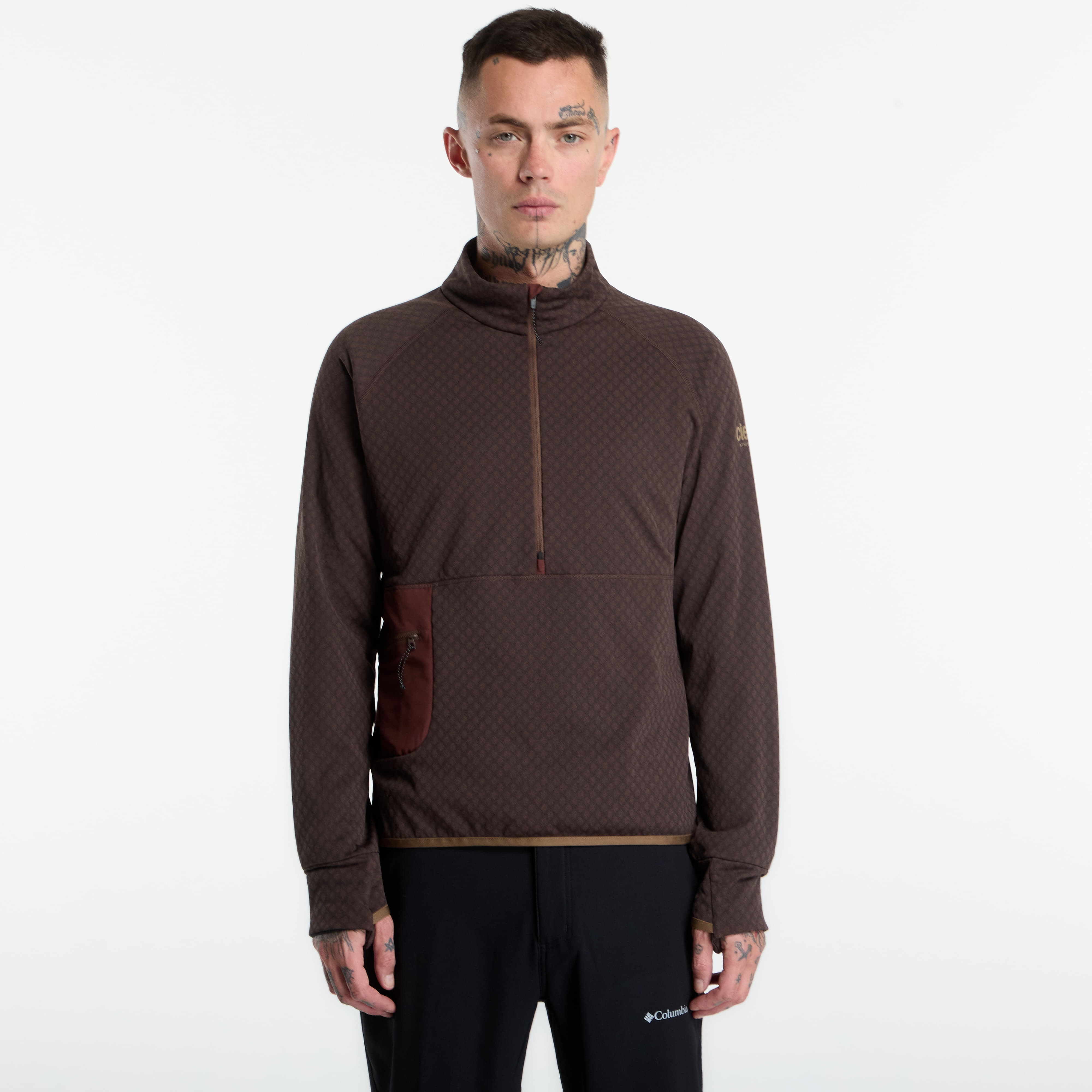 Суитшърт Ciele Athletics M VLV Halfzip Oak L