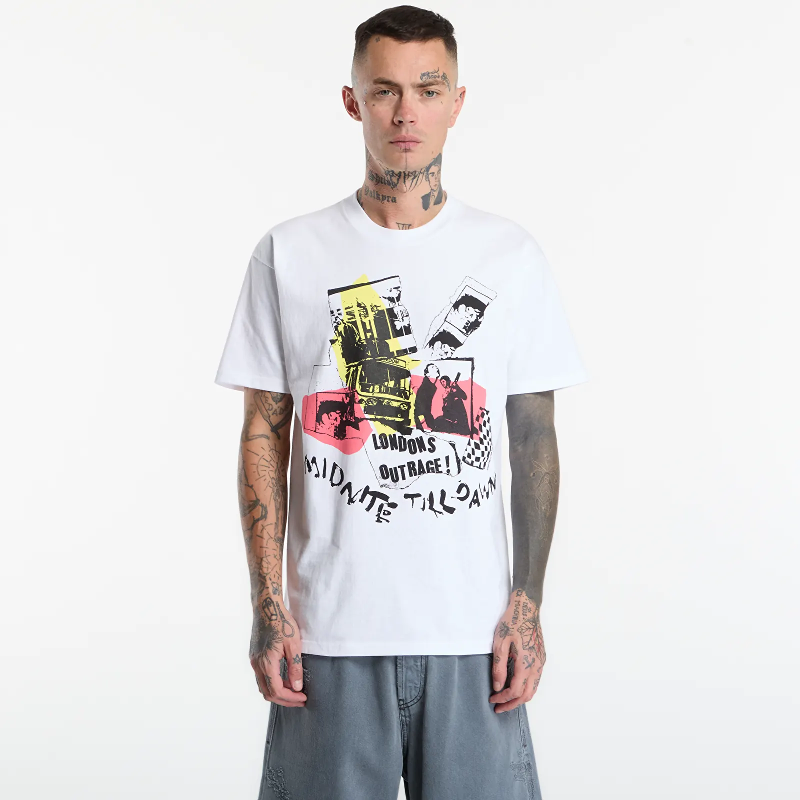   Μπλούζες Vans Sex Pistols London's Outrage SS Tee White