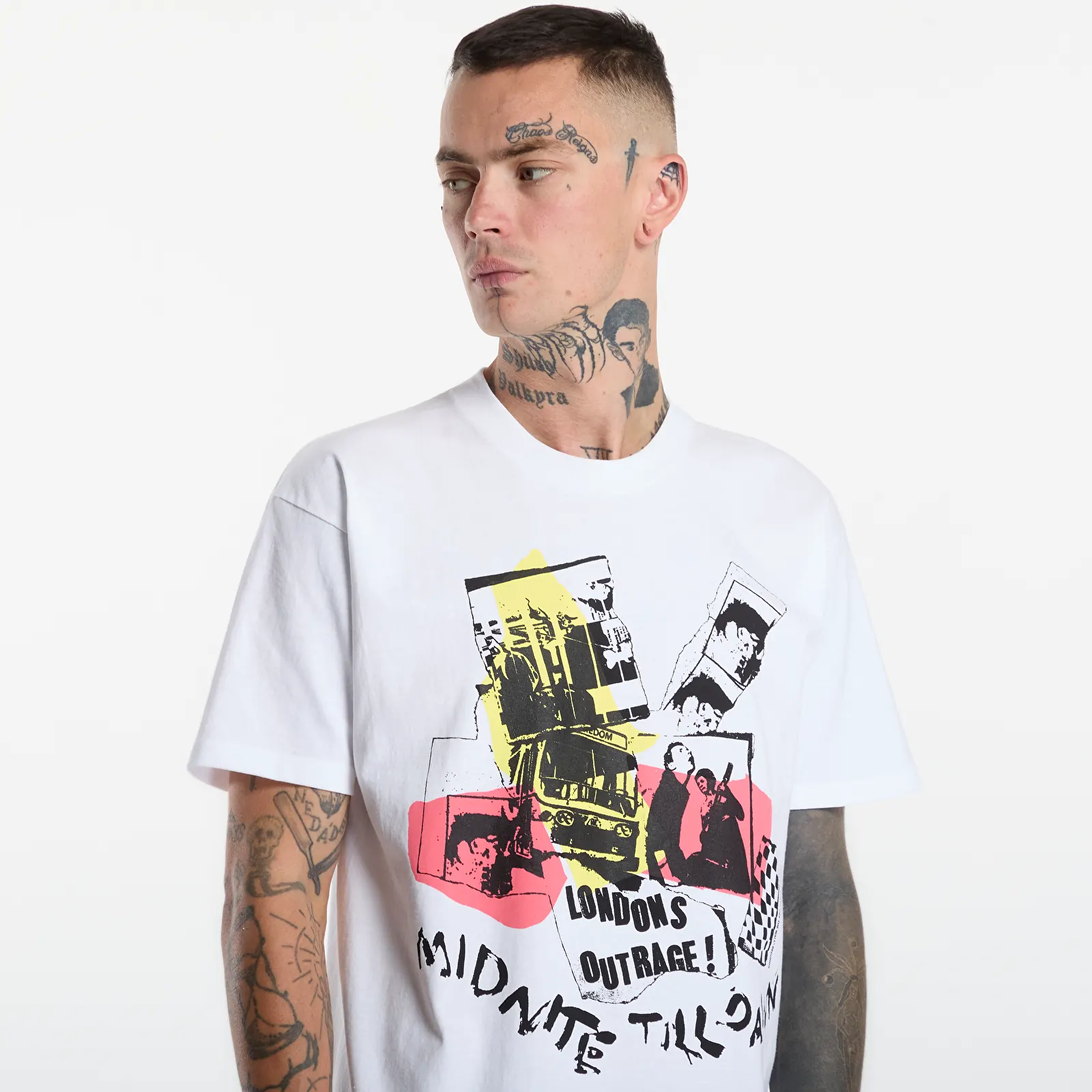   Μπλούζες Vans Sex Pistols London's Outrage SS Tee White