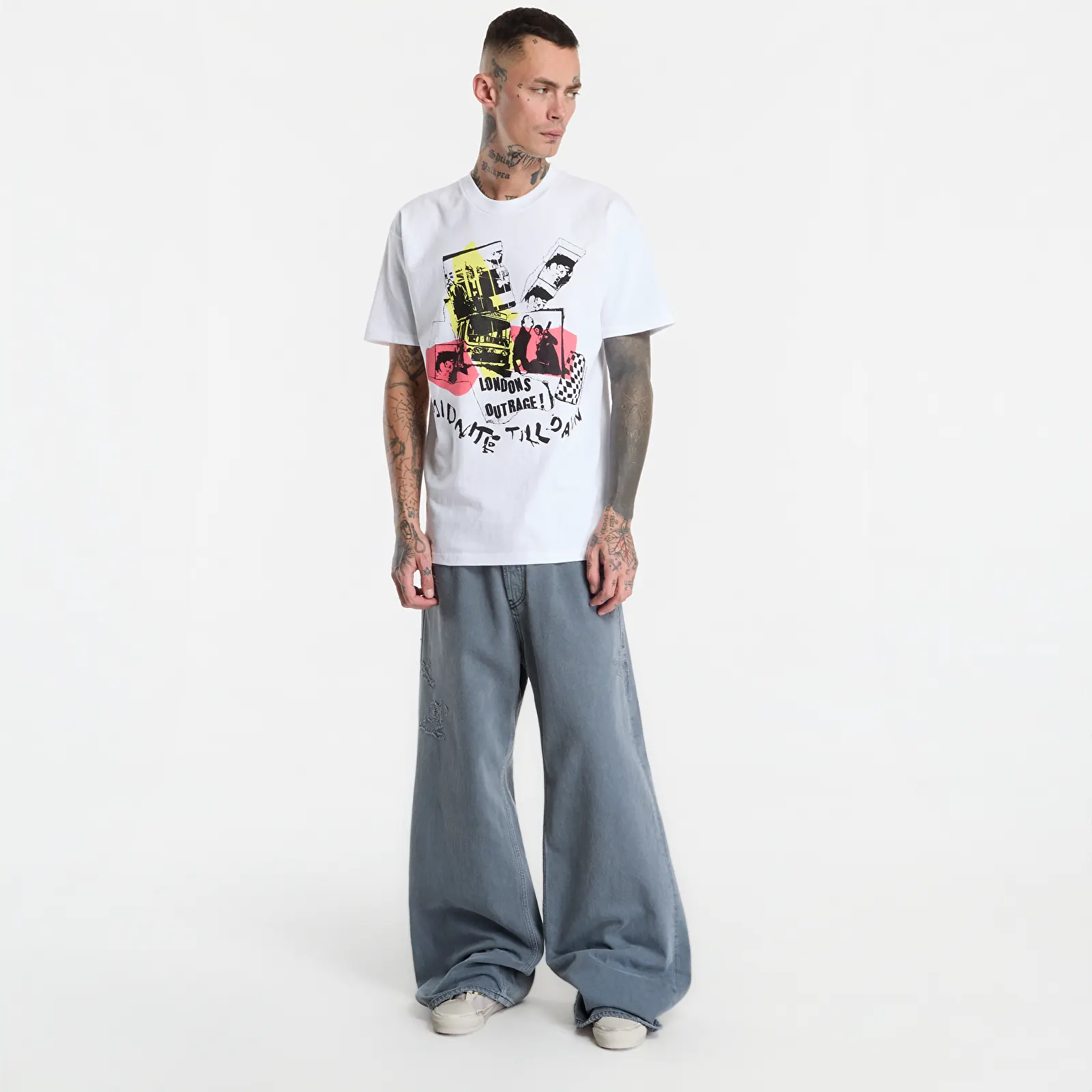   Μπλούζες Vans Sex Pistols London's Outrage SS Tee White